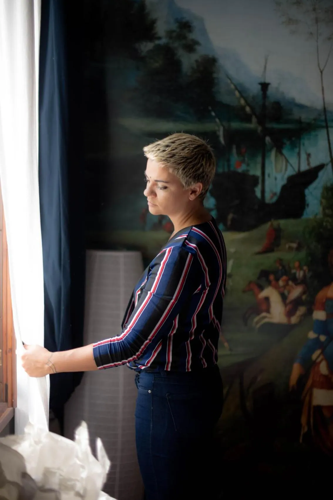 People in La Celeste Galeria