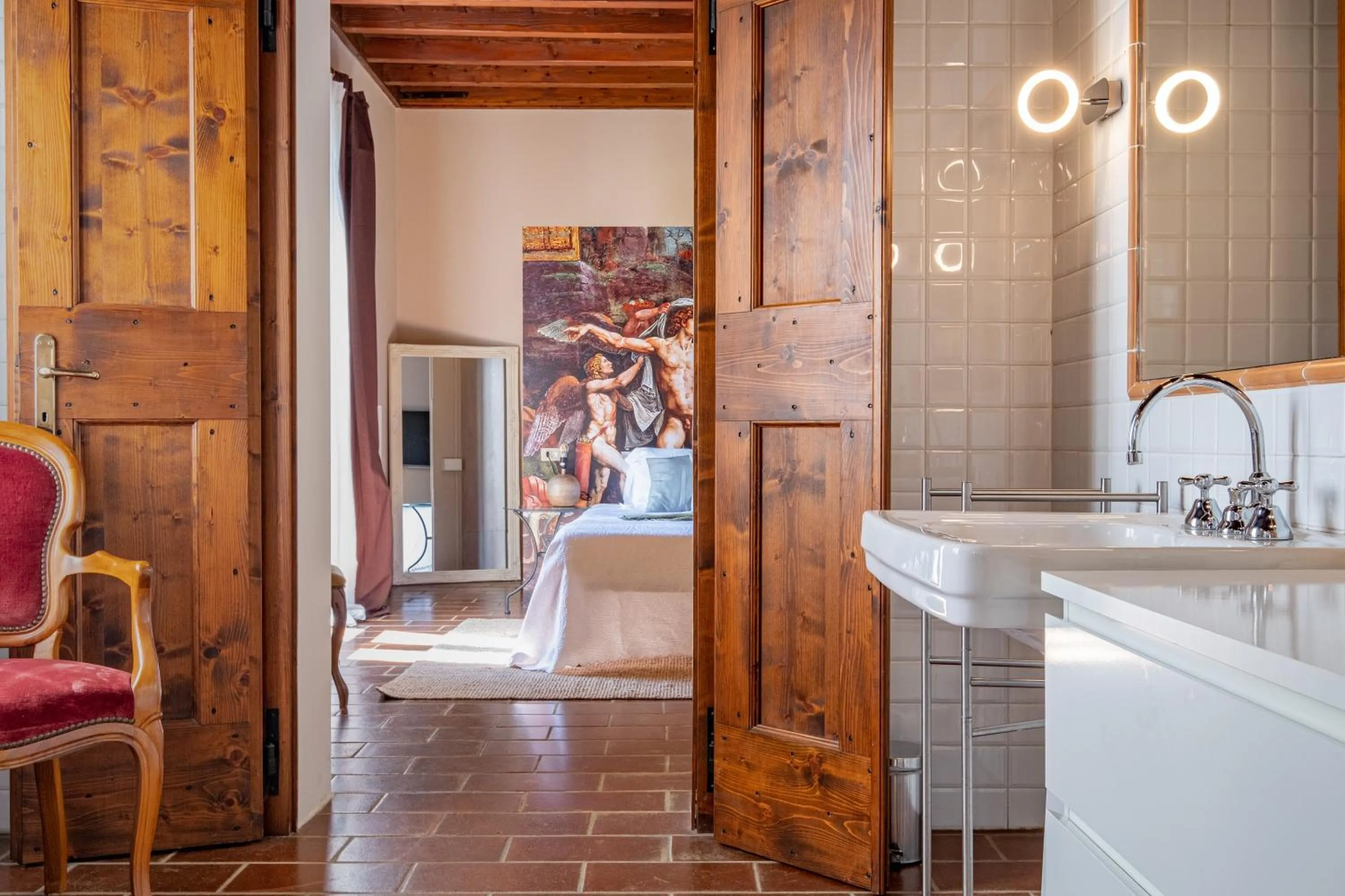 Bed in La Celeste Galeria