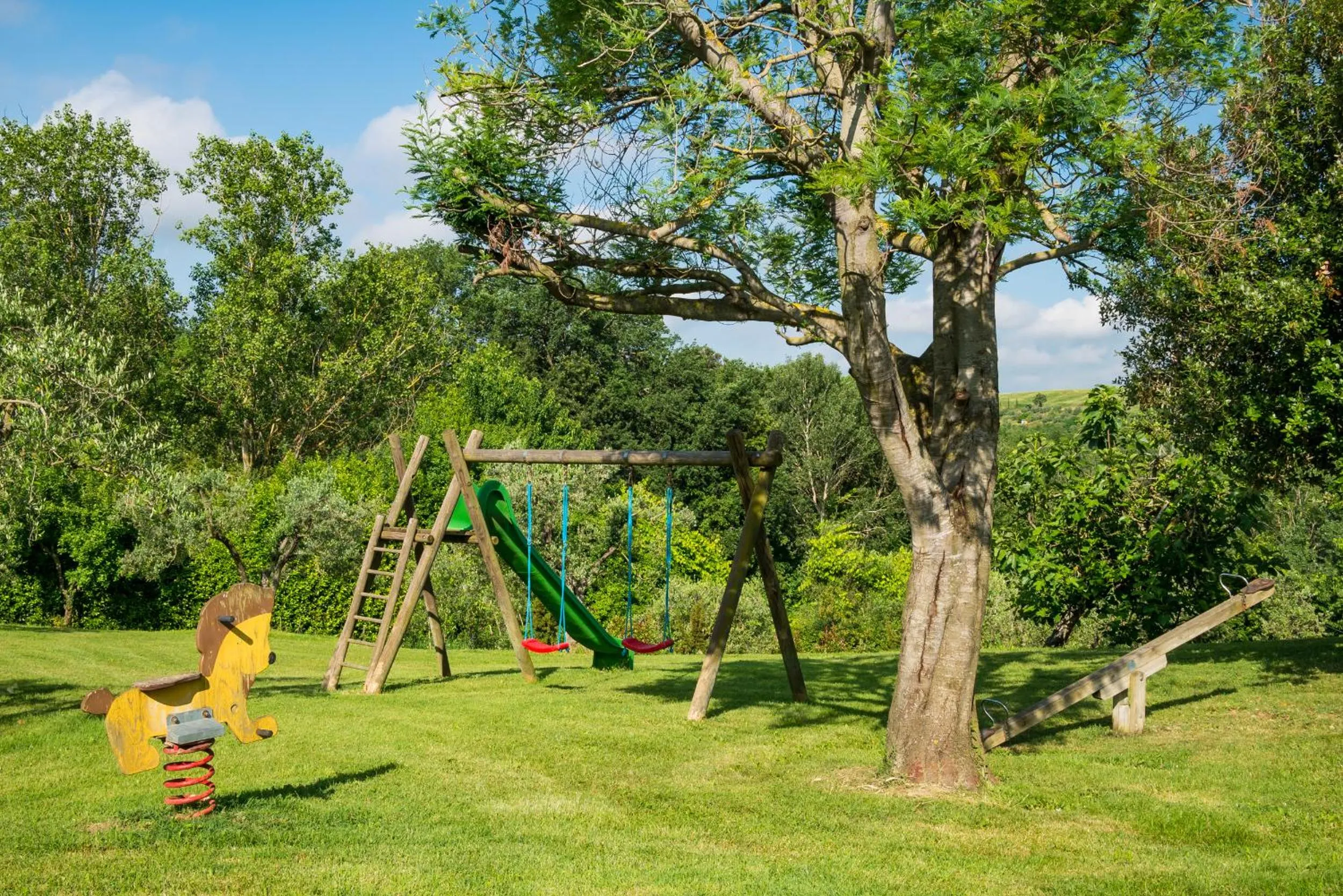 Children play ground in Borgo Di Collelungo