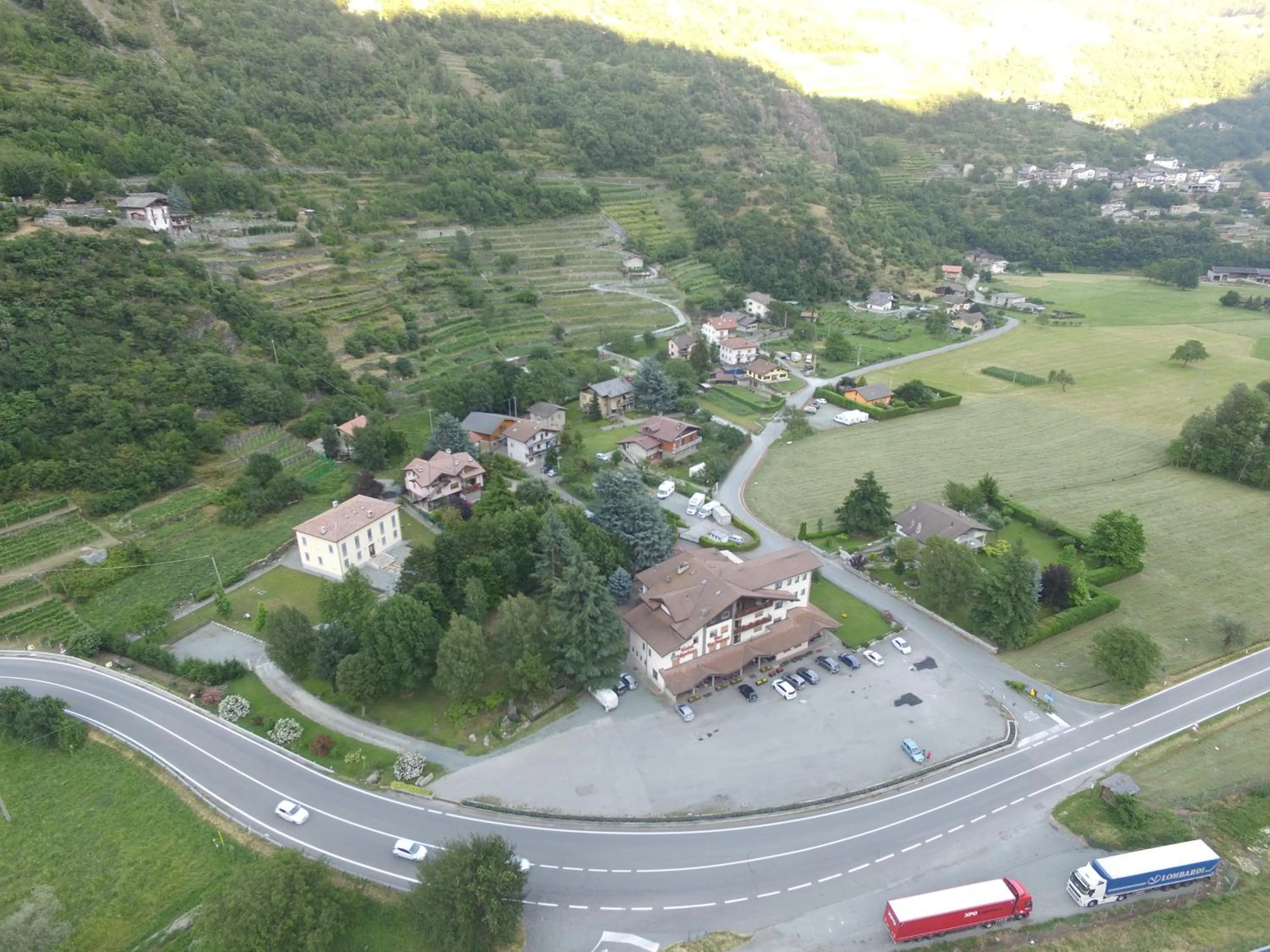 Bird's eye view in Hotel Napoleon