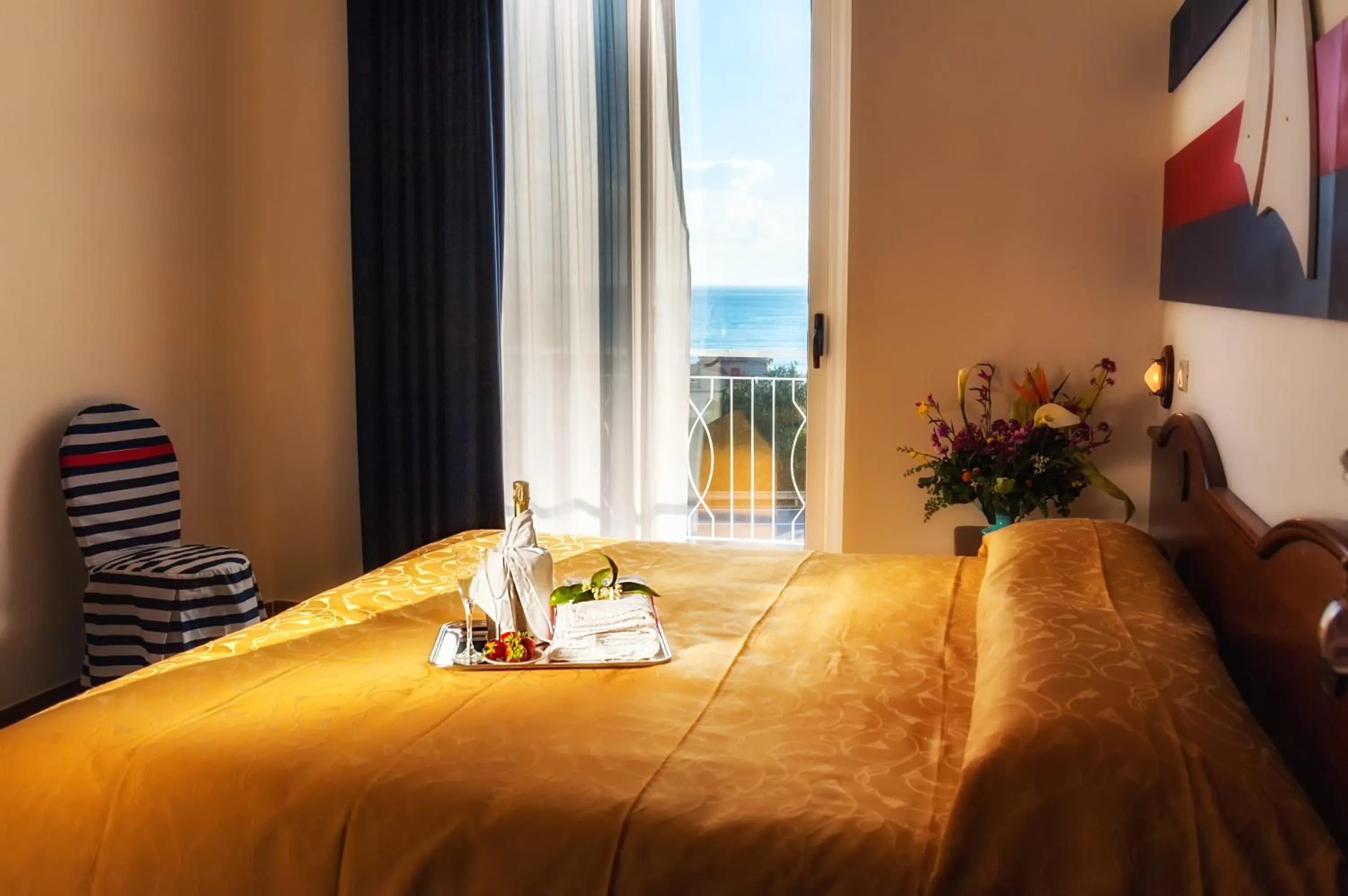 Bed in Hotel La Carruba