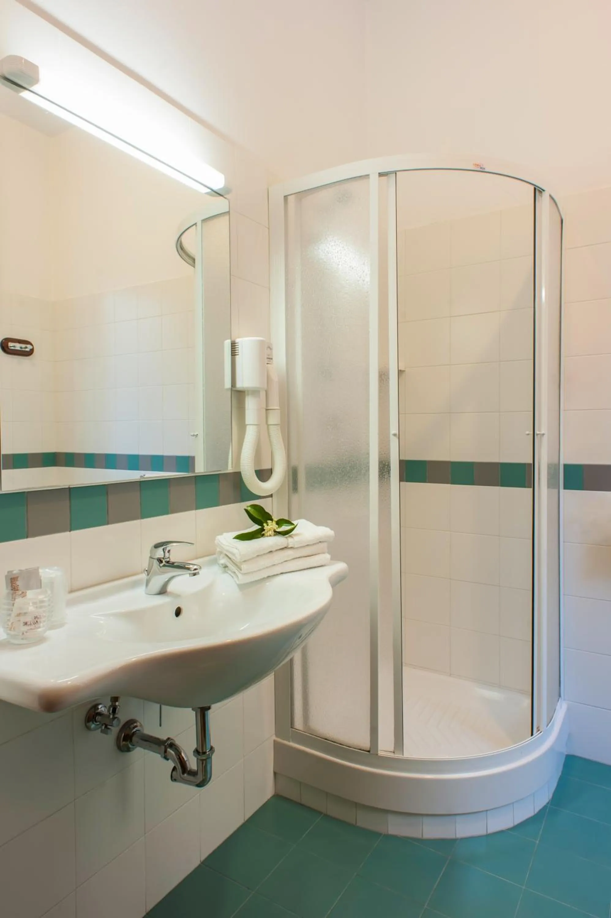 Bathroom in Hotel La Carruba