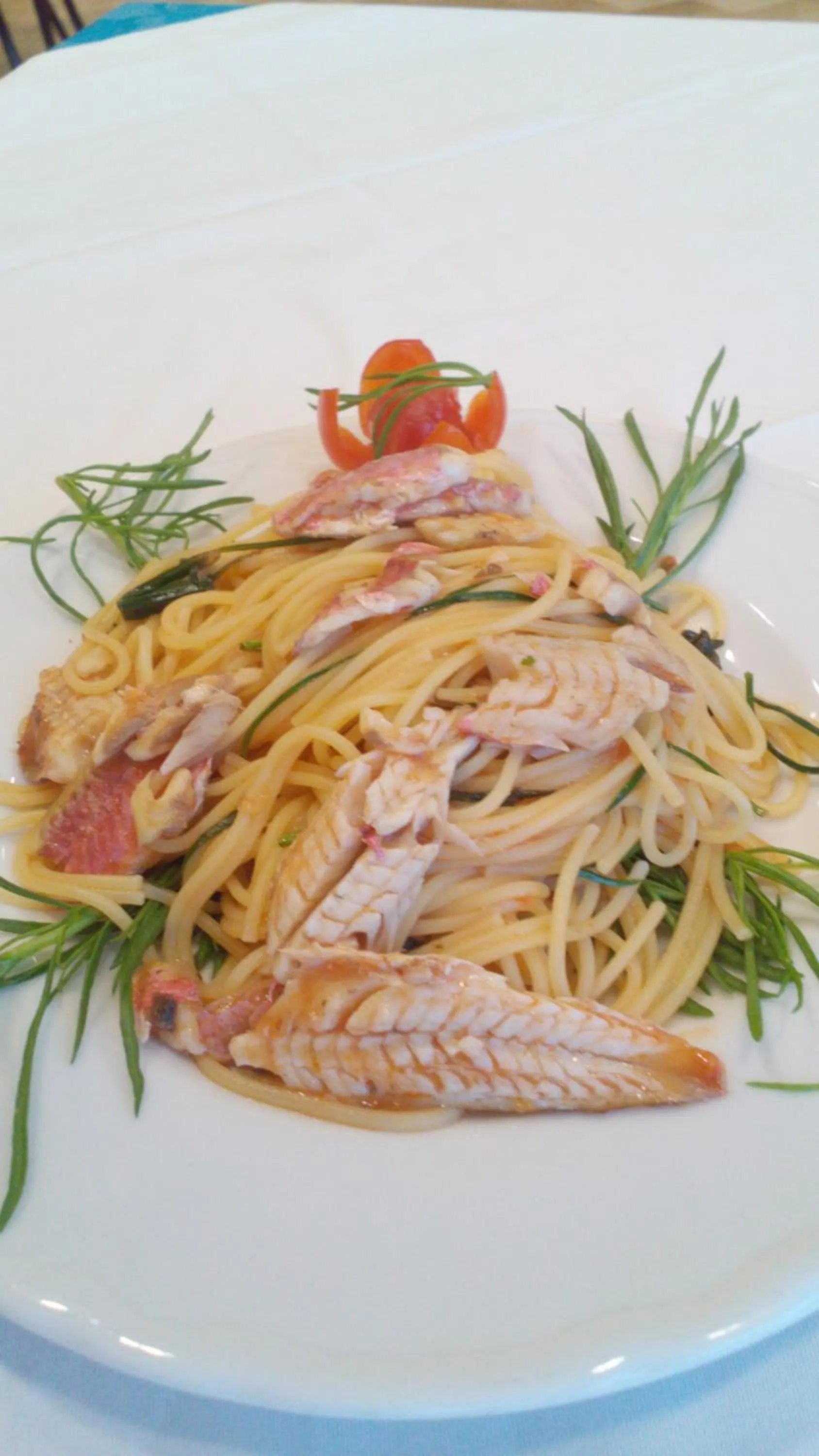 Food close-up in Hotel La Carruba