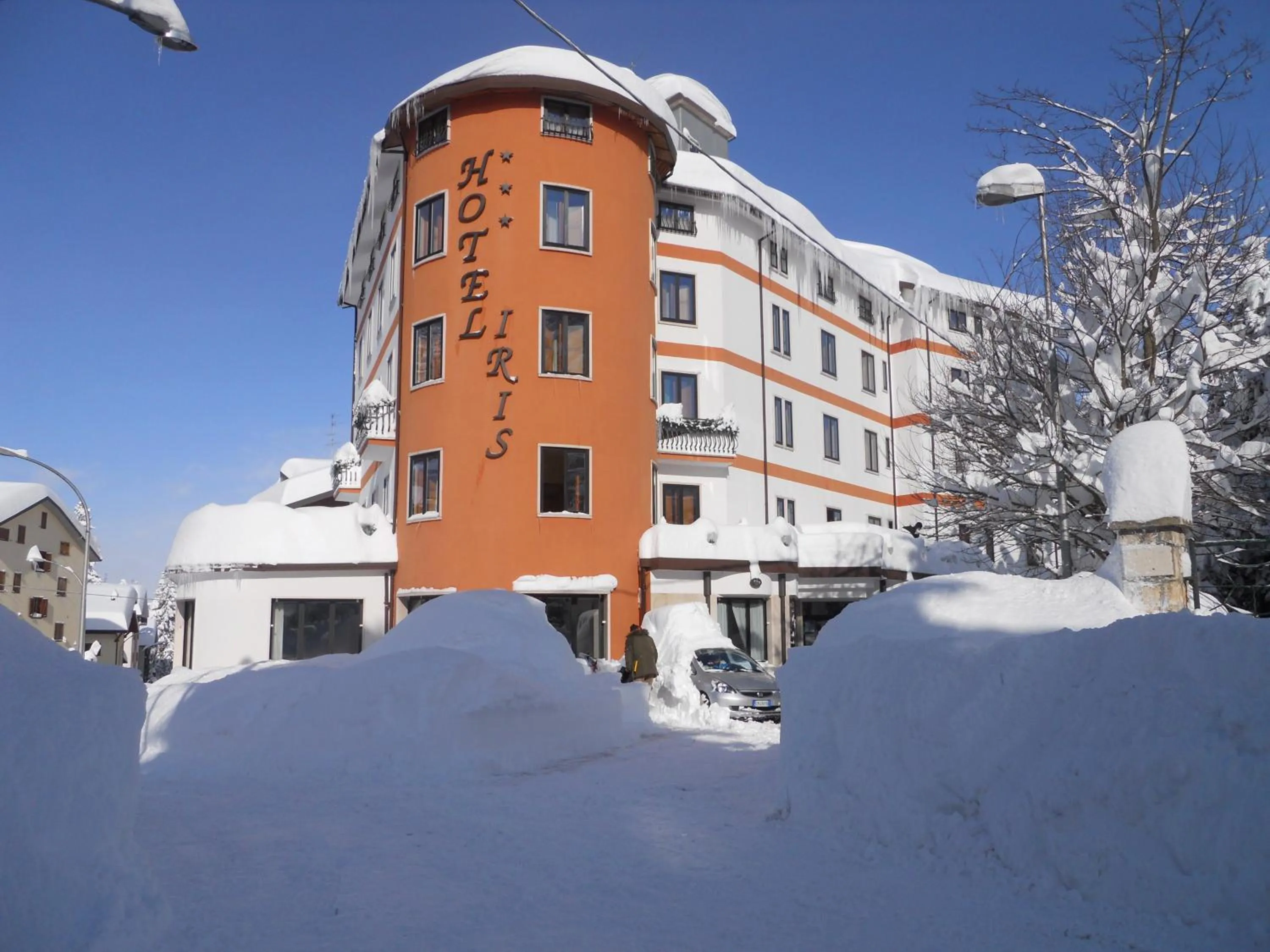 Facade/entrance in Hotel Iris