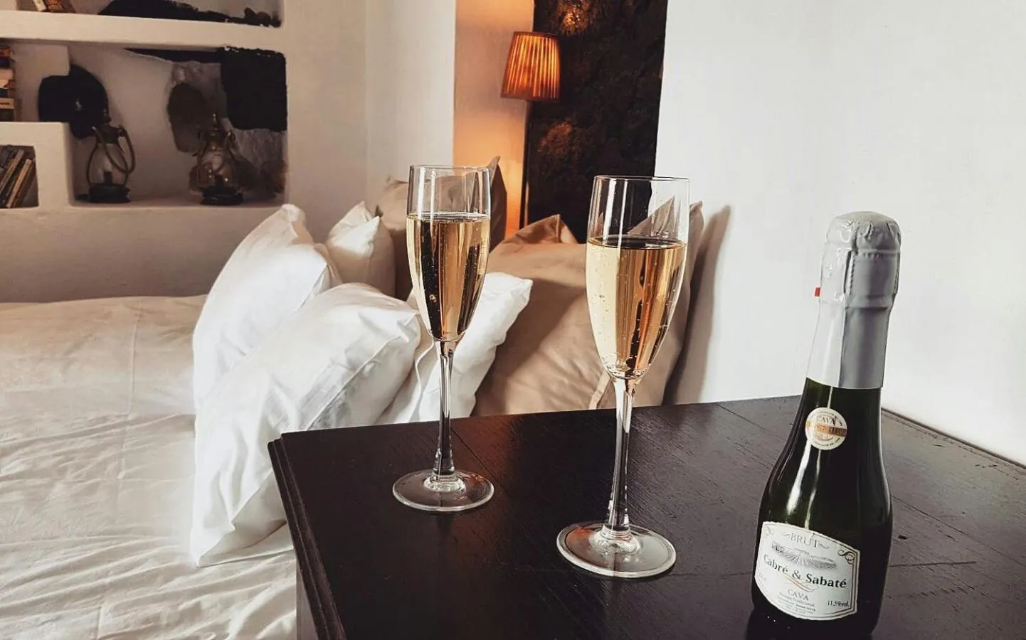 Bed in B&B La Mimosa