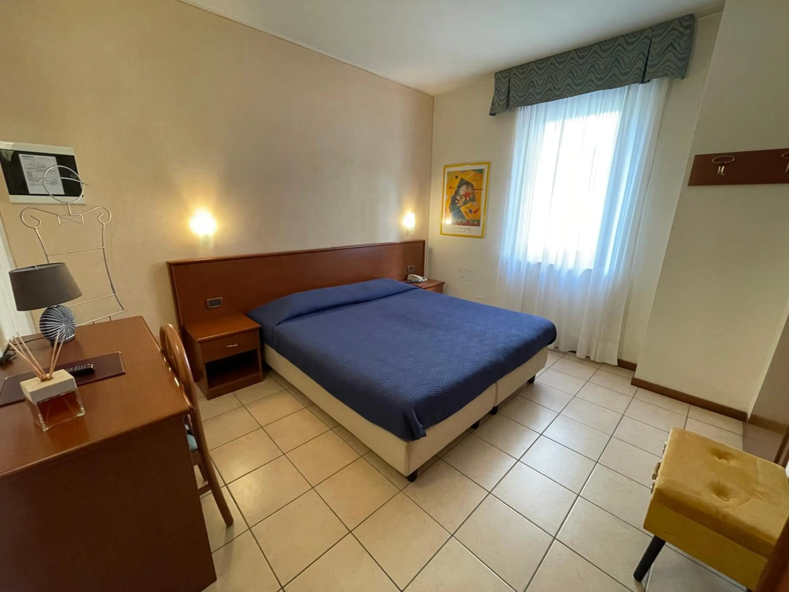 Bed in Hotel Virginia