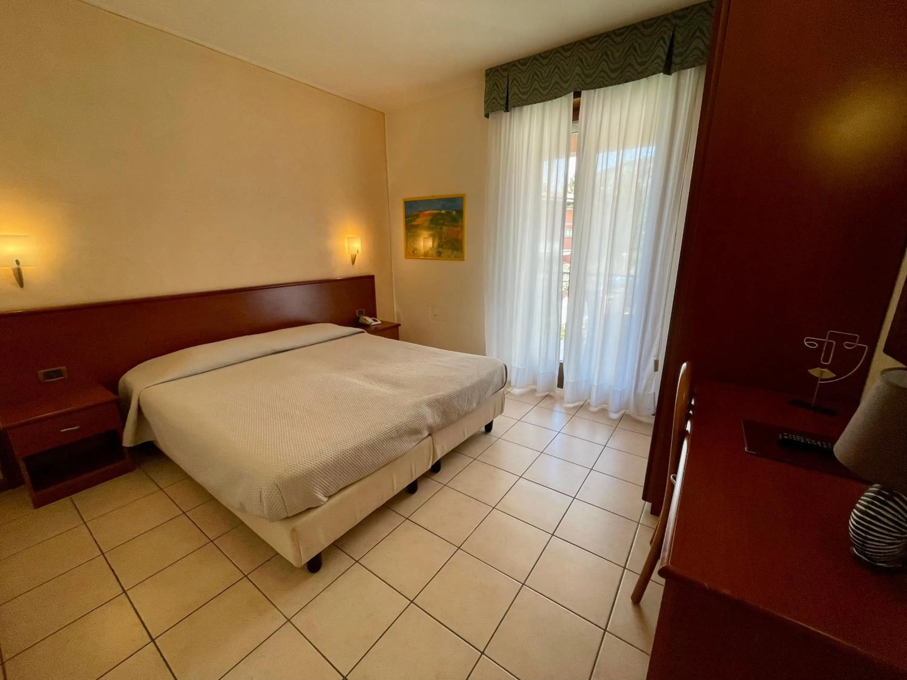 Bed in Hotel Virginia