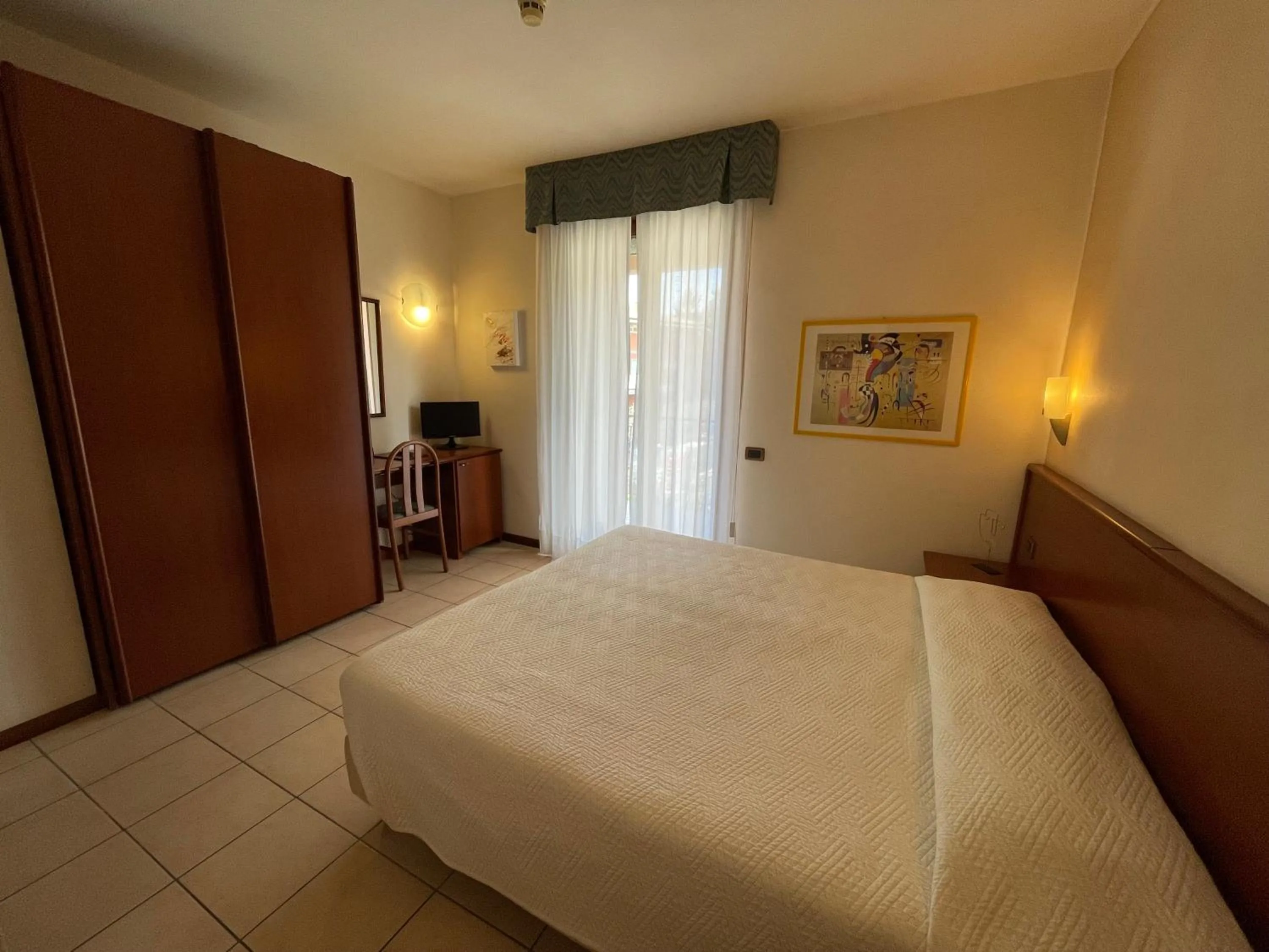 Bed in Hotel Virginia