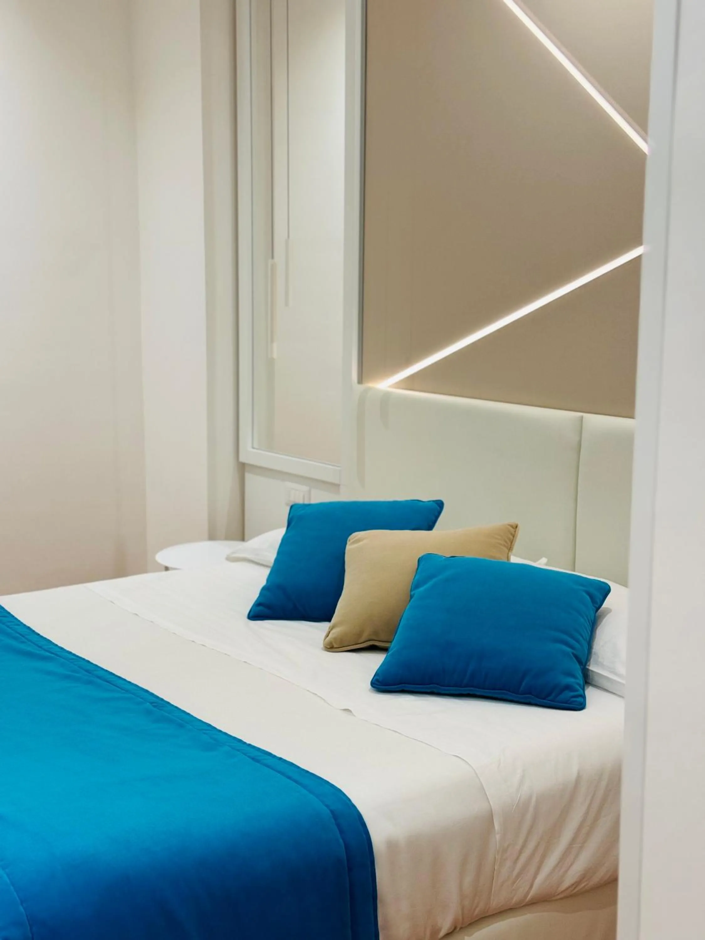 Bed in Le Naiadi Park Hotel Sul Lago