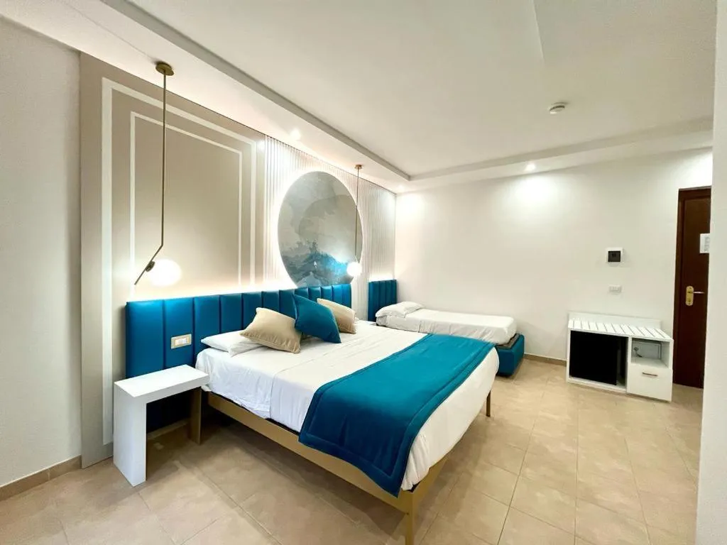 Bed in Le Naiadi Park Hotel Sul Lago