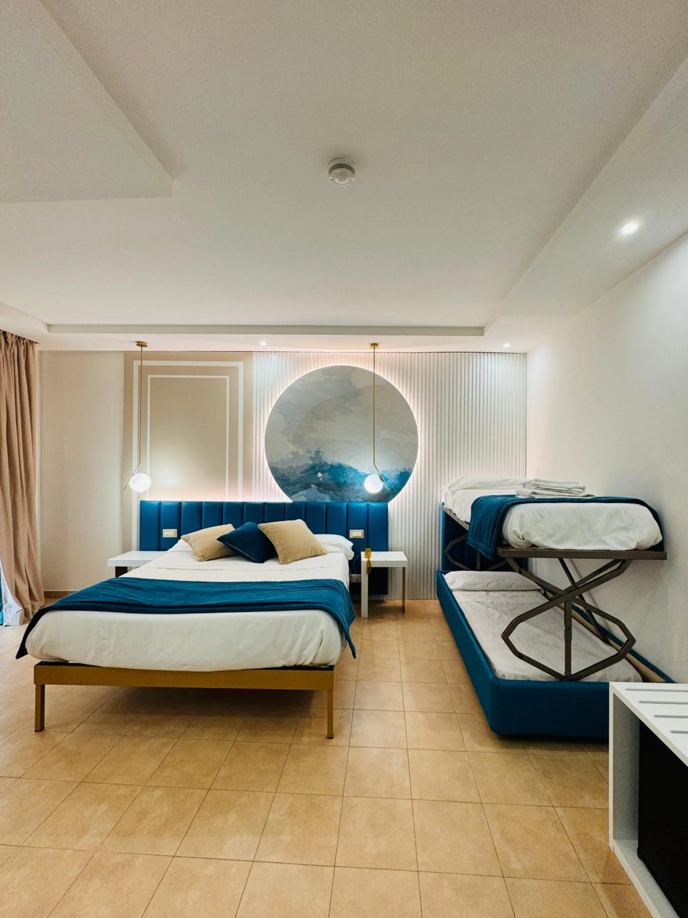 Bed in Le Naiadi Park Hotel Sul Lago