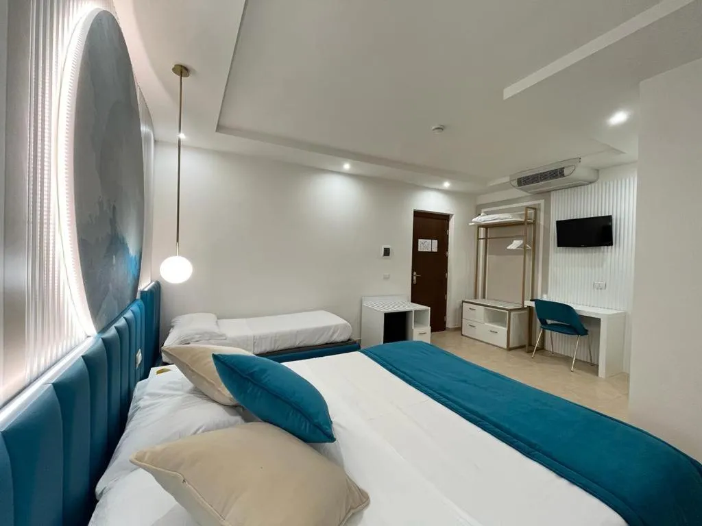 Bed in Le Naiadi Park Hotel Sul Lago