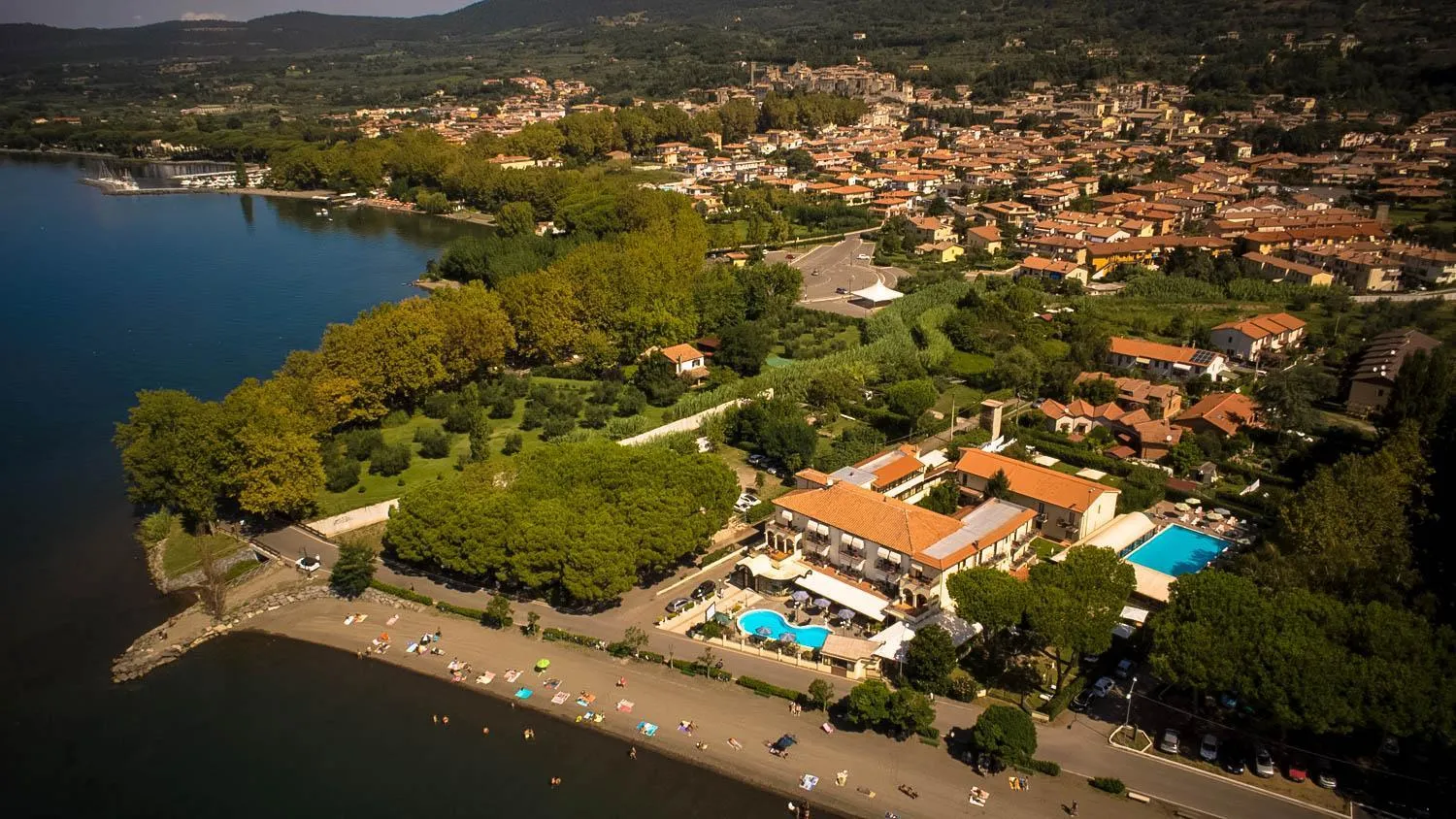 Bird's eye view in Le Naiadi Park Hotel Sul Lago