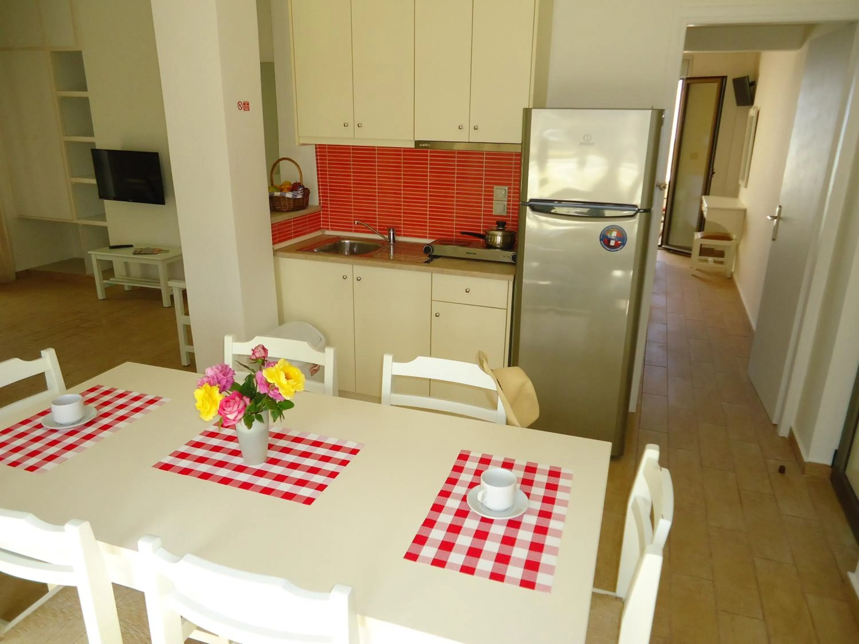 Dining area in Almyra Apartments & Suites