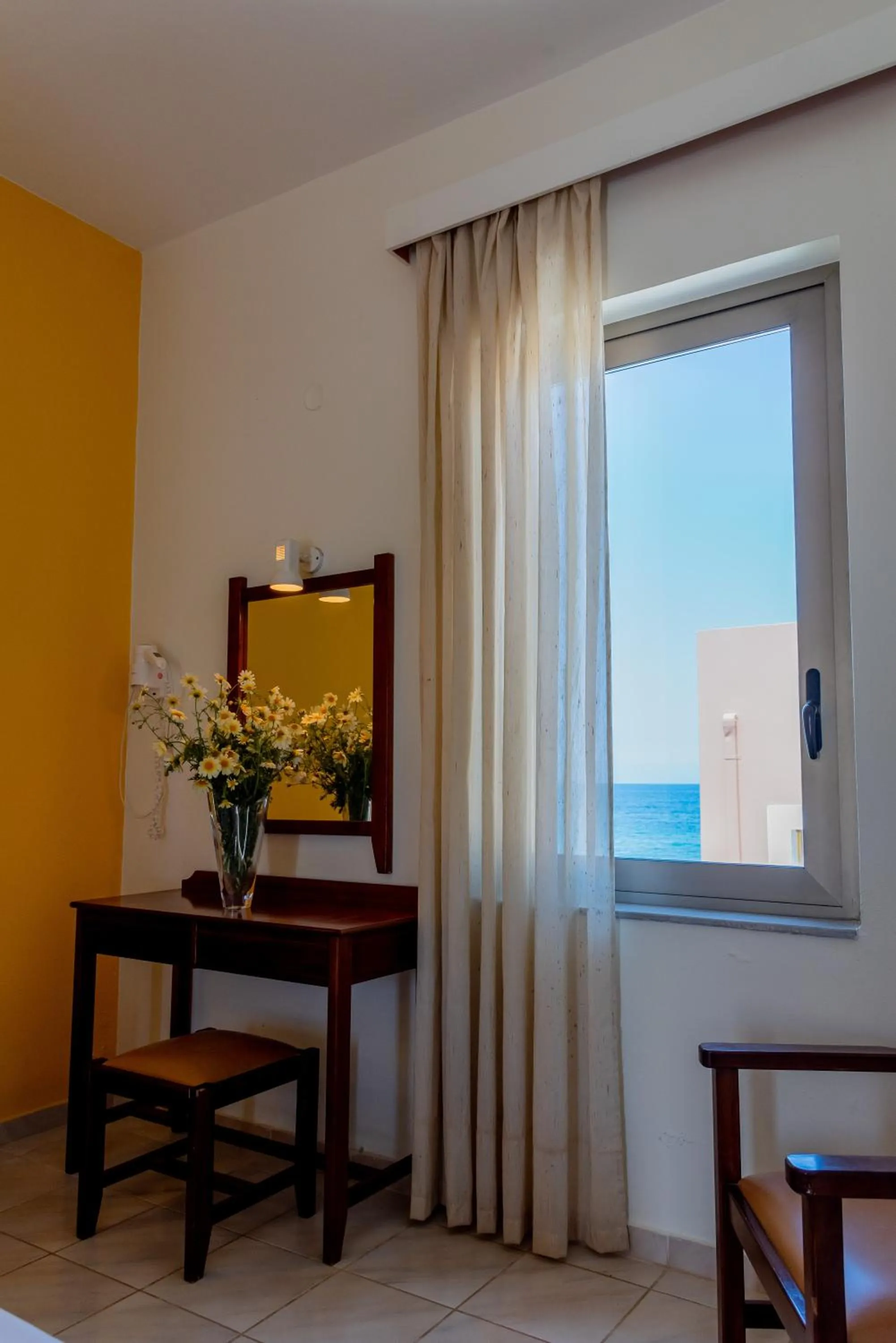 Bedroom in Almyra Apartments & Suites