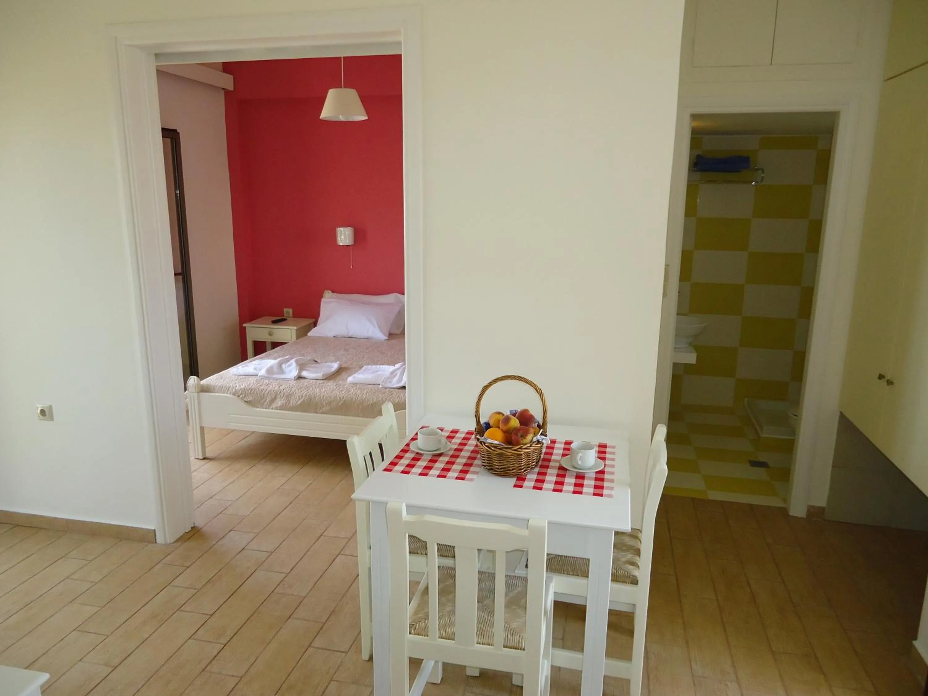 Photo of the whole room, Bed in Almyra Apartments & Suites