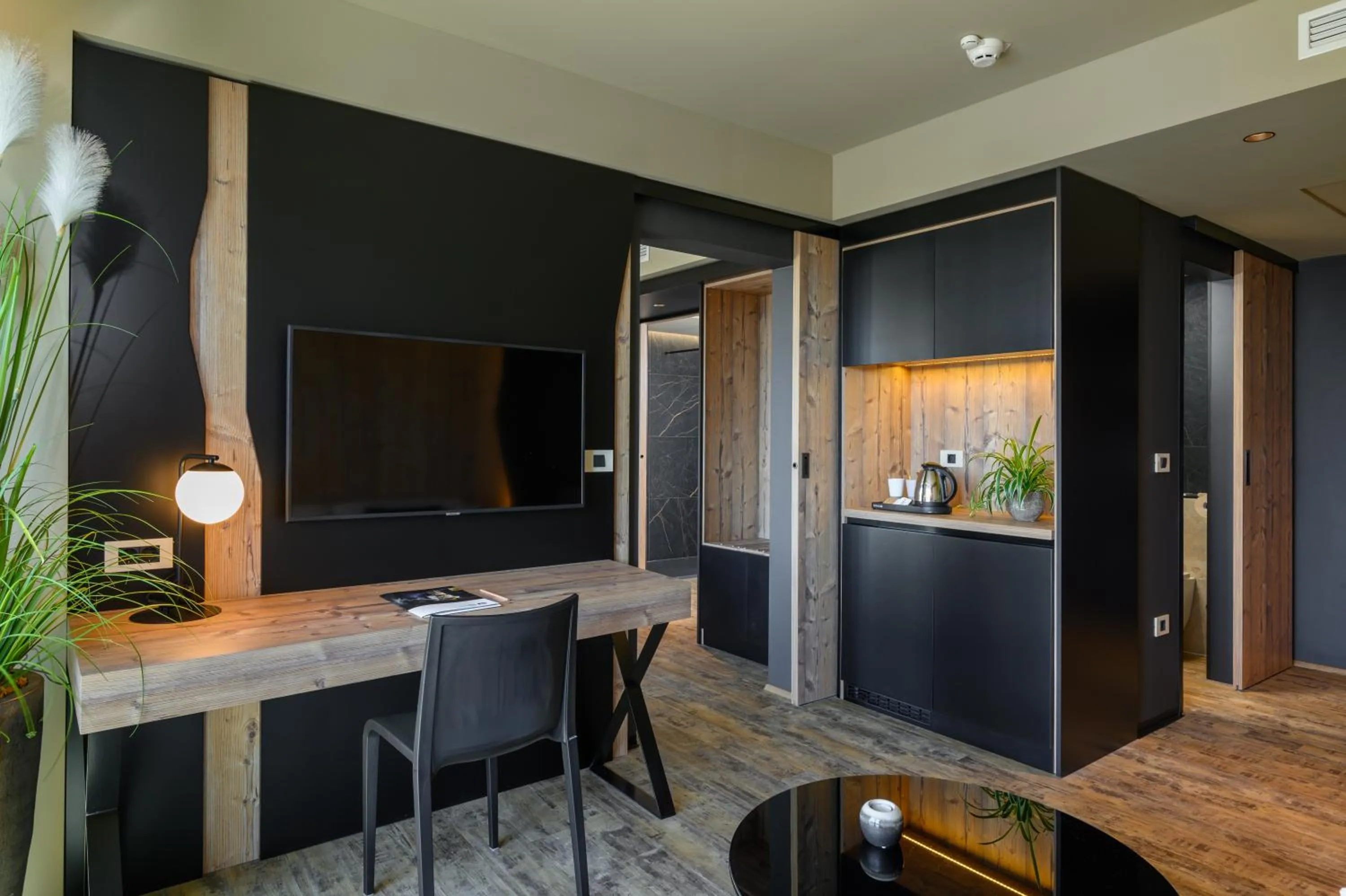 Living room in Postojna Cave Hotel Jama