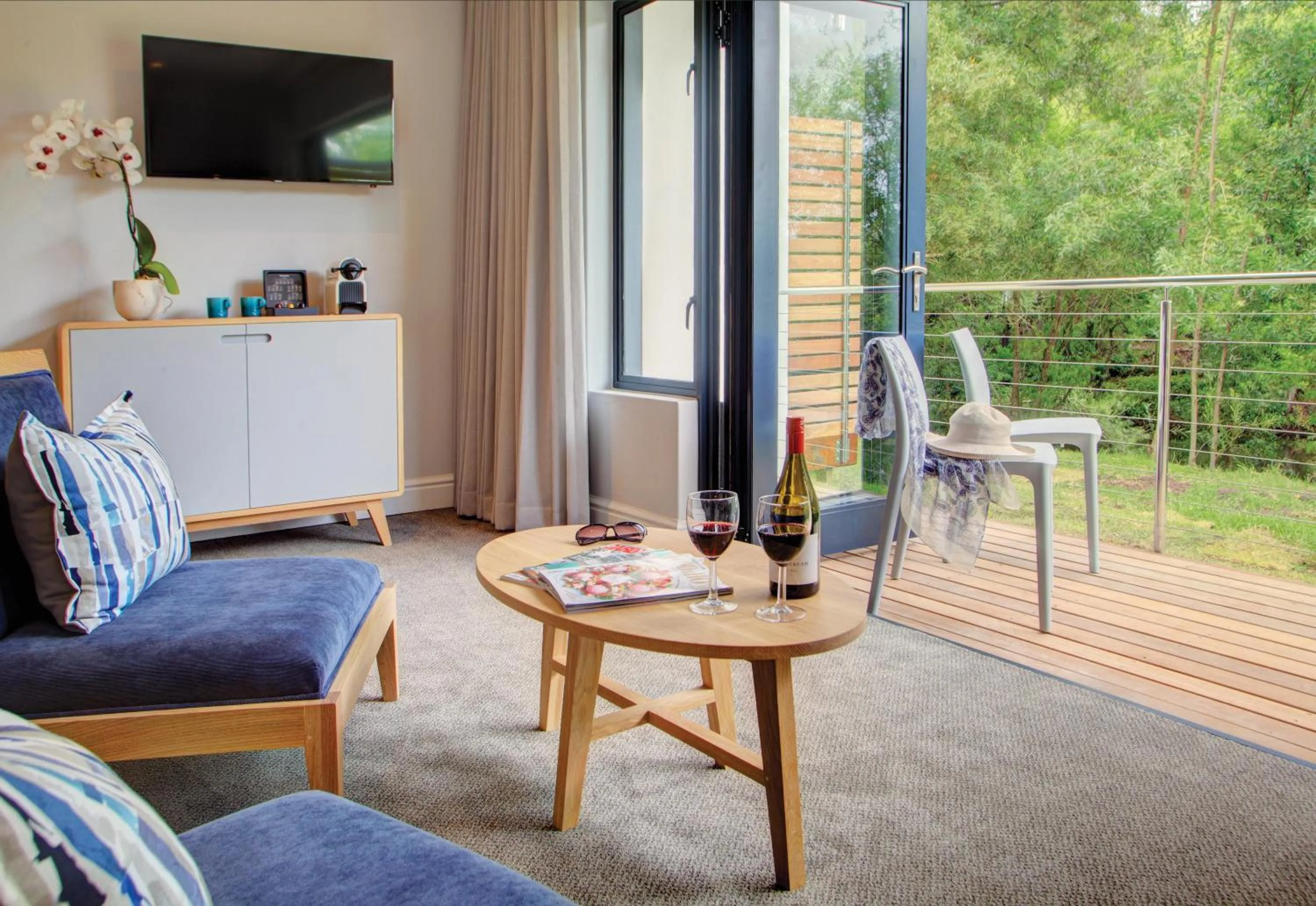 Seating area in Knysna Hollow Country Estate