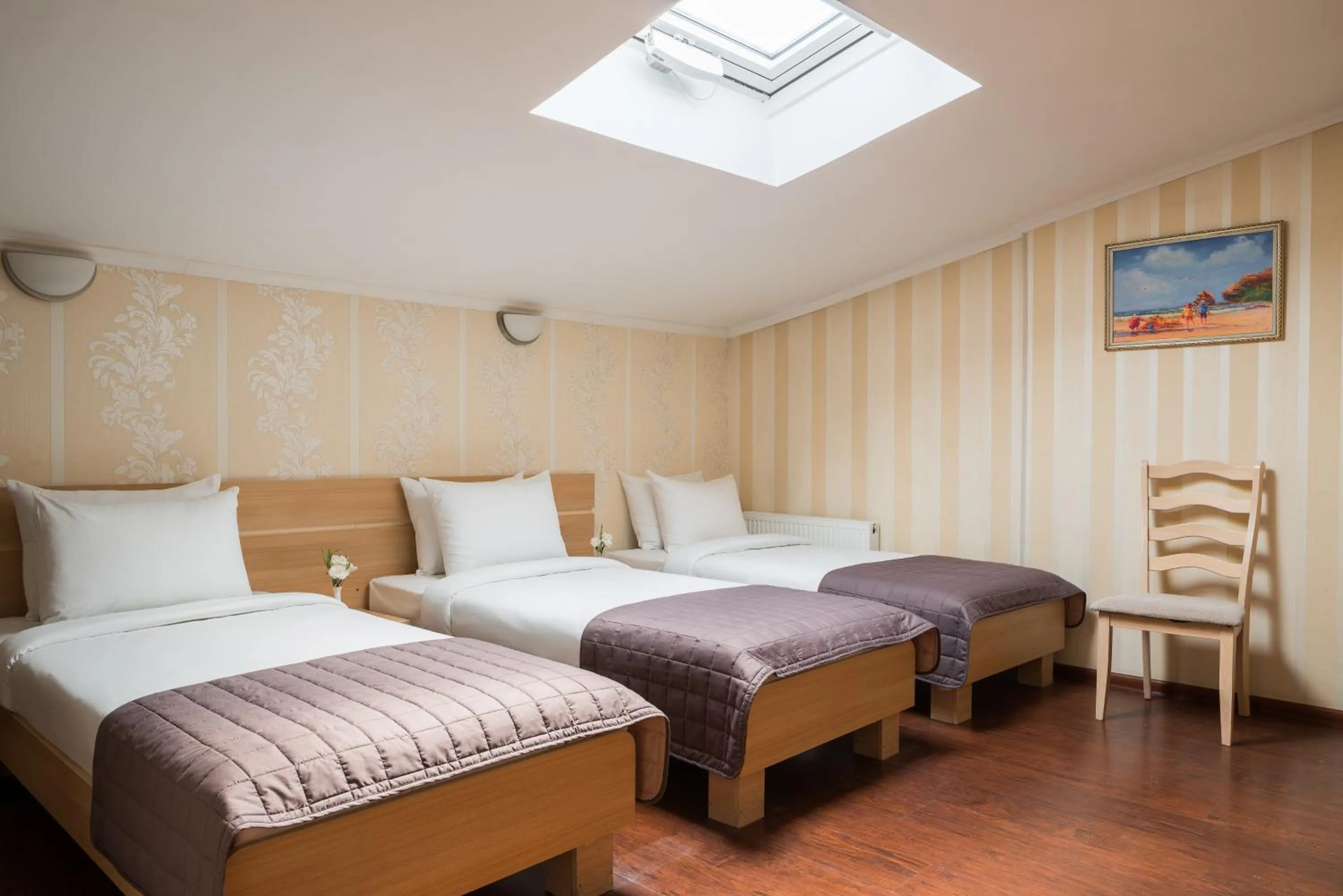 Bed in Arcadia Hotel