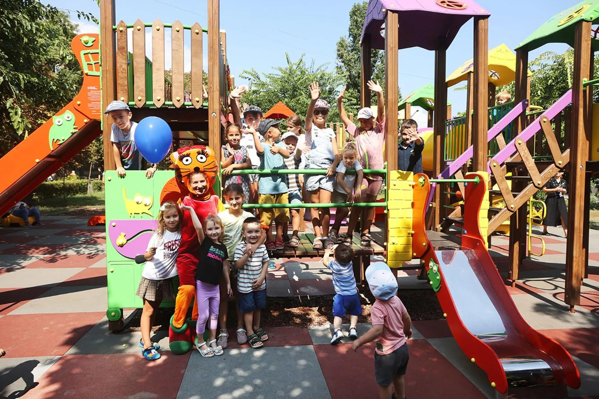 Children play ground in Arcadia Hotel
