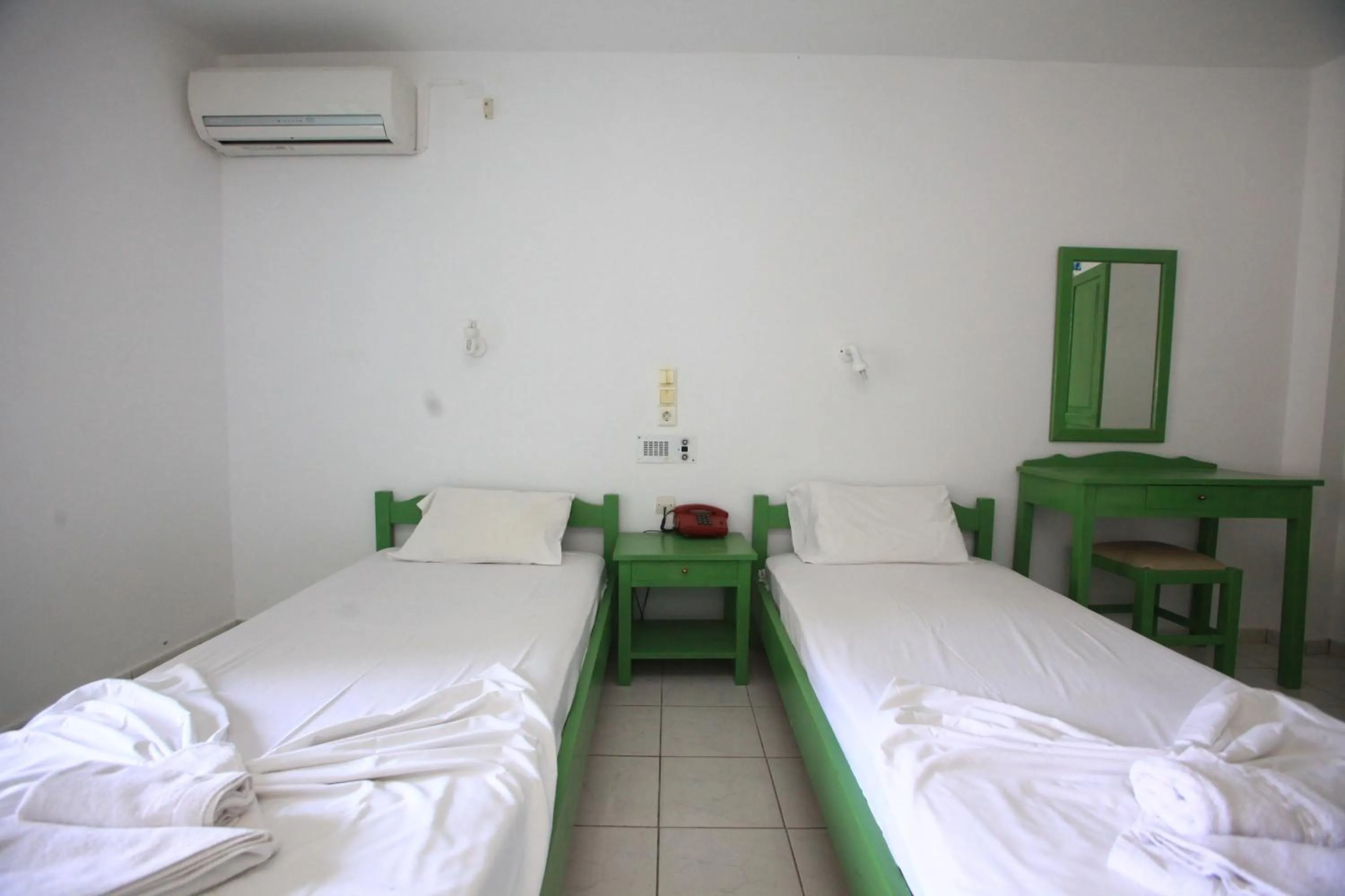 Bed in Anatoli Apartments