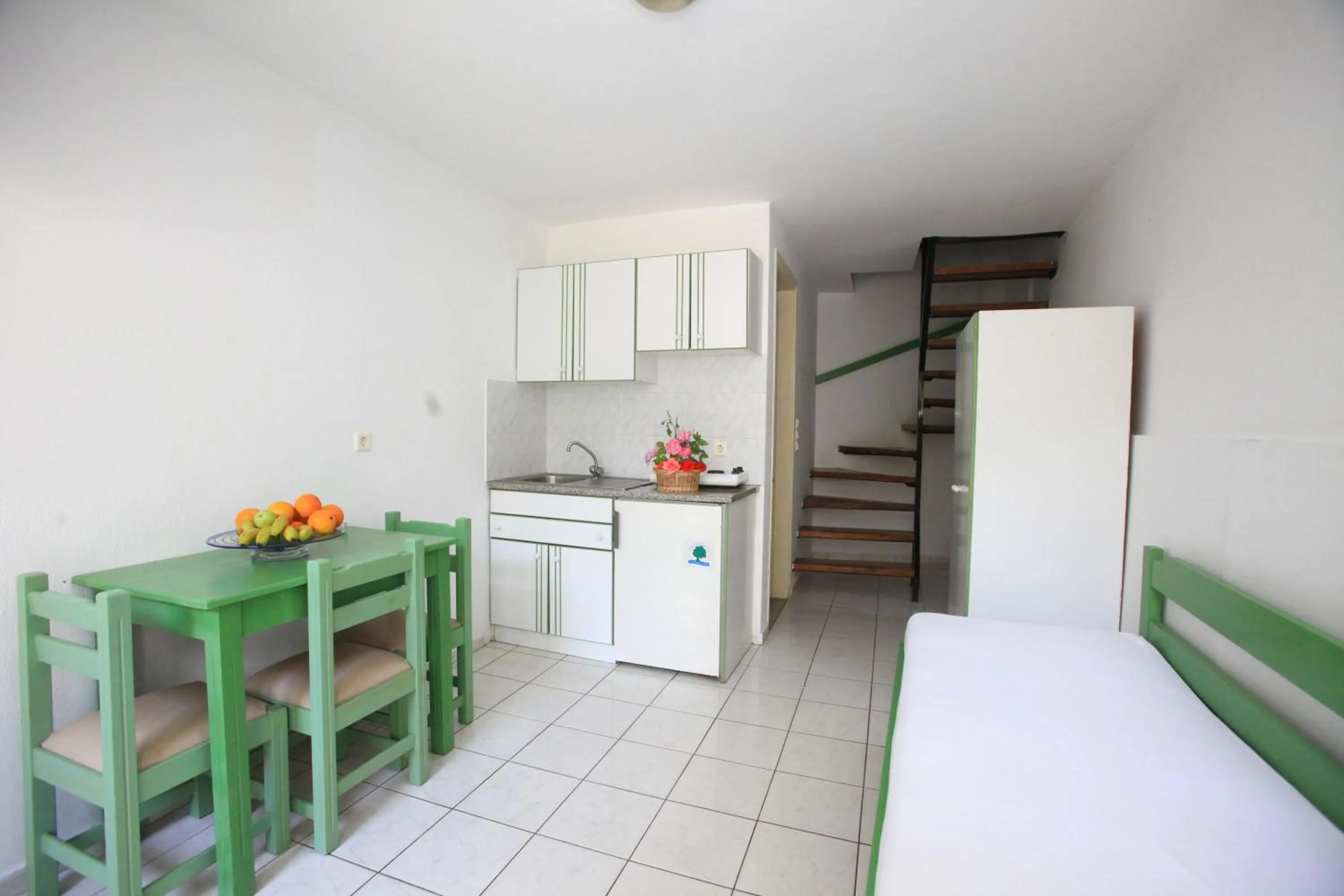 Kitchen or kitchenette in Anatoli Apartments