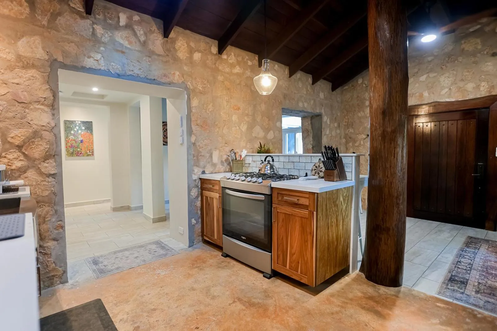 Kitchen or kitchenette in Sattva Land