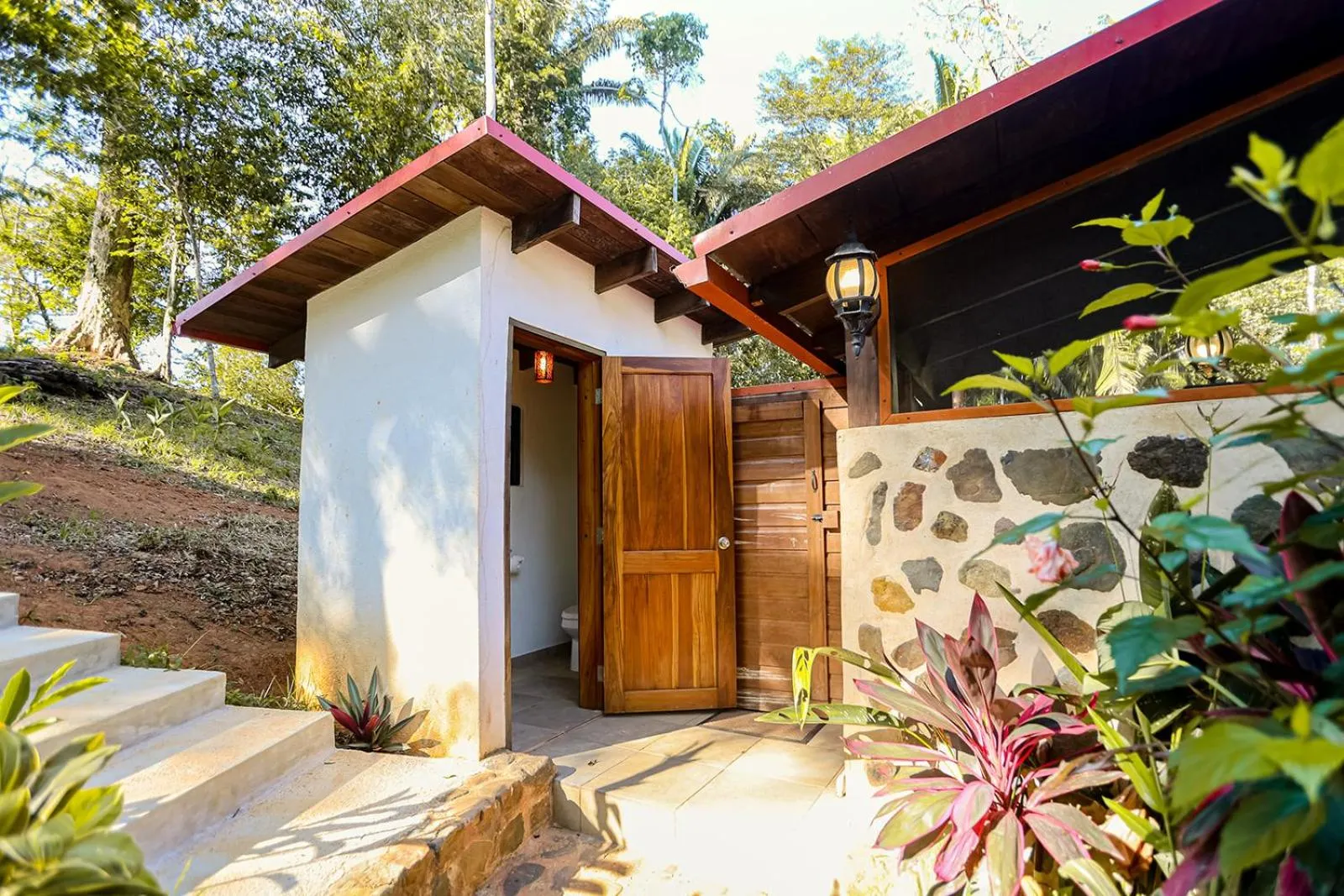 Toilet in Sattva Land