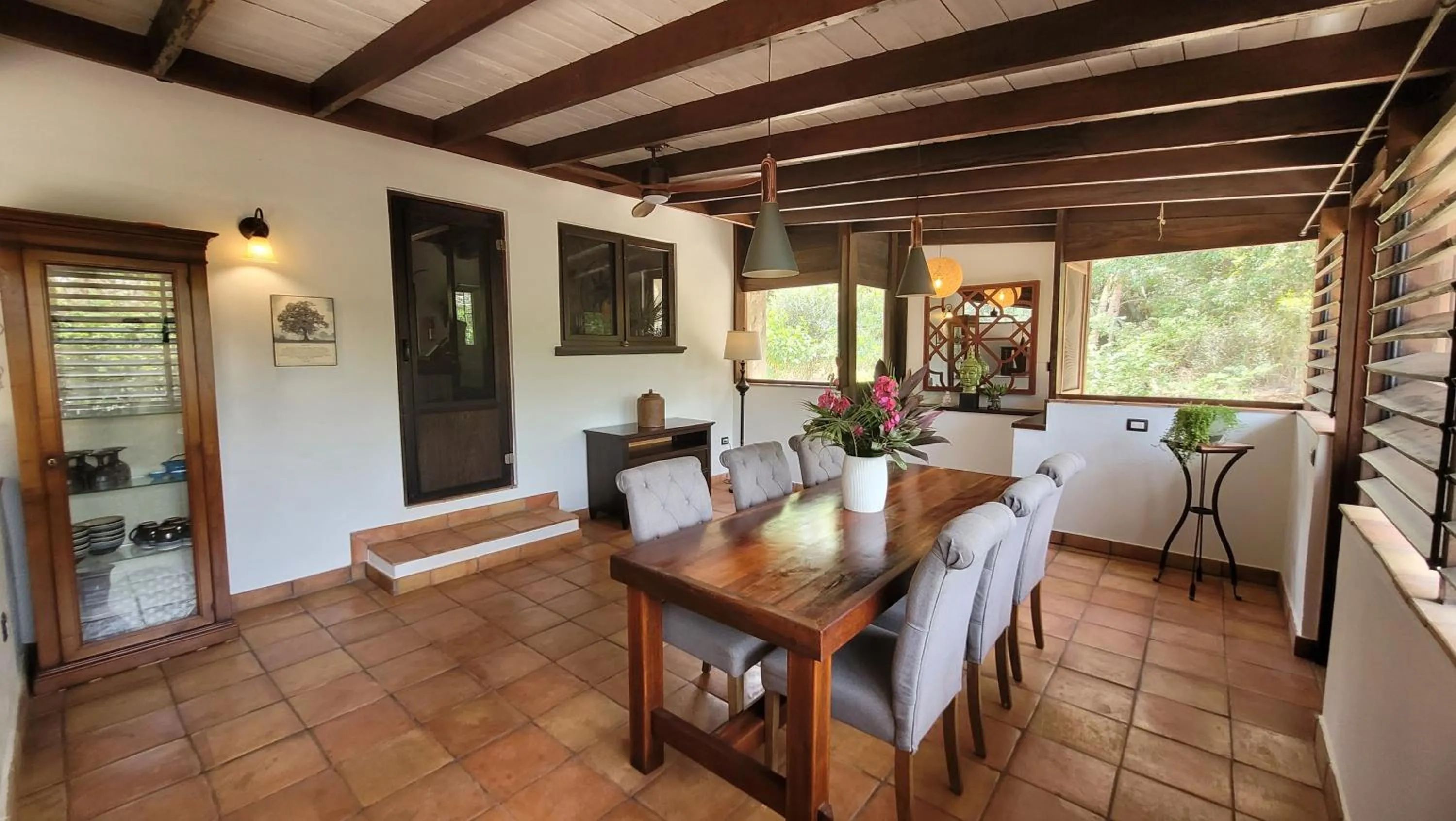 Dining area in Sattva Land