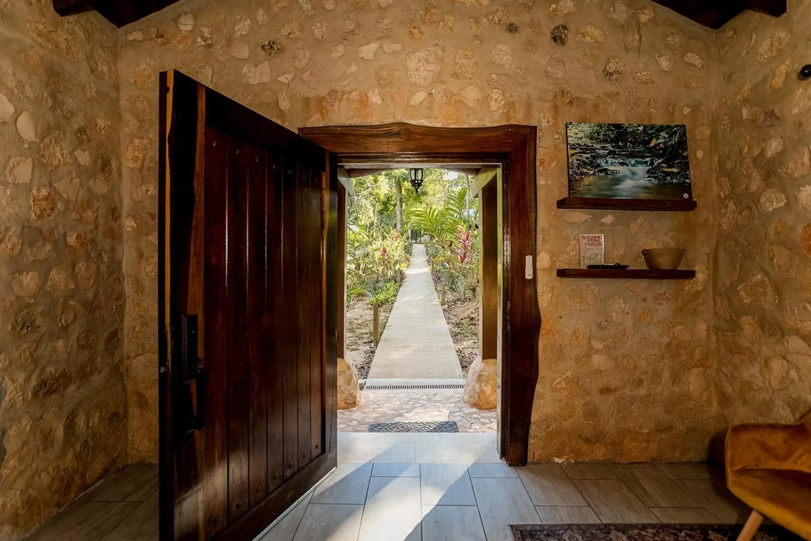 Facade/entrance in Sattva Land