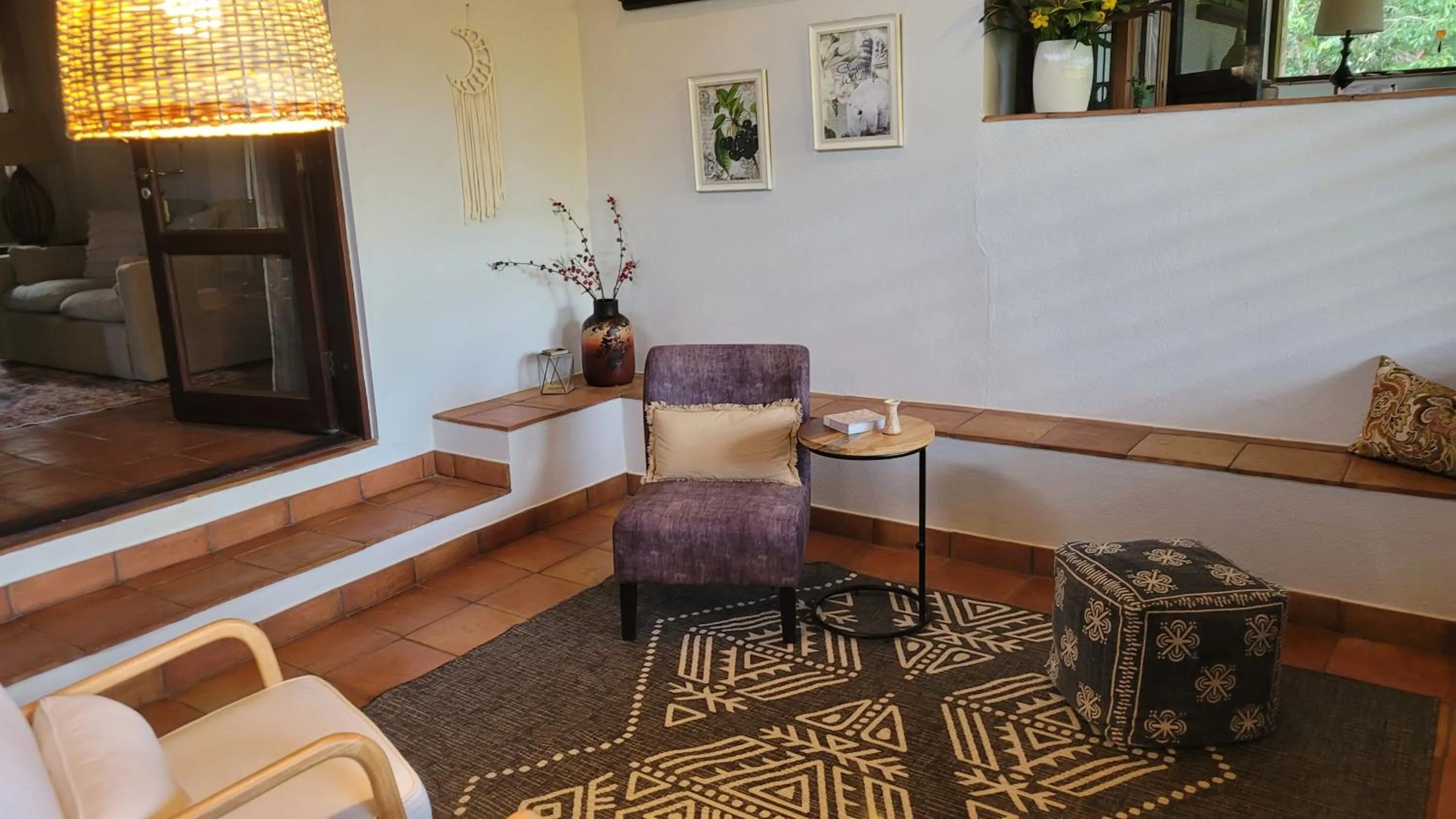 Seating area in Sattva Land