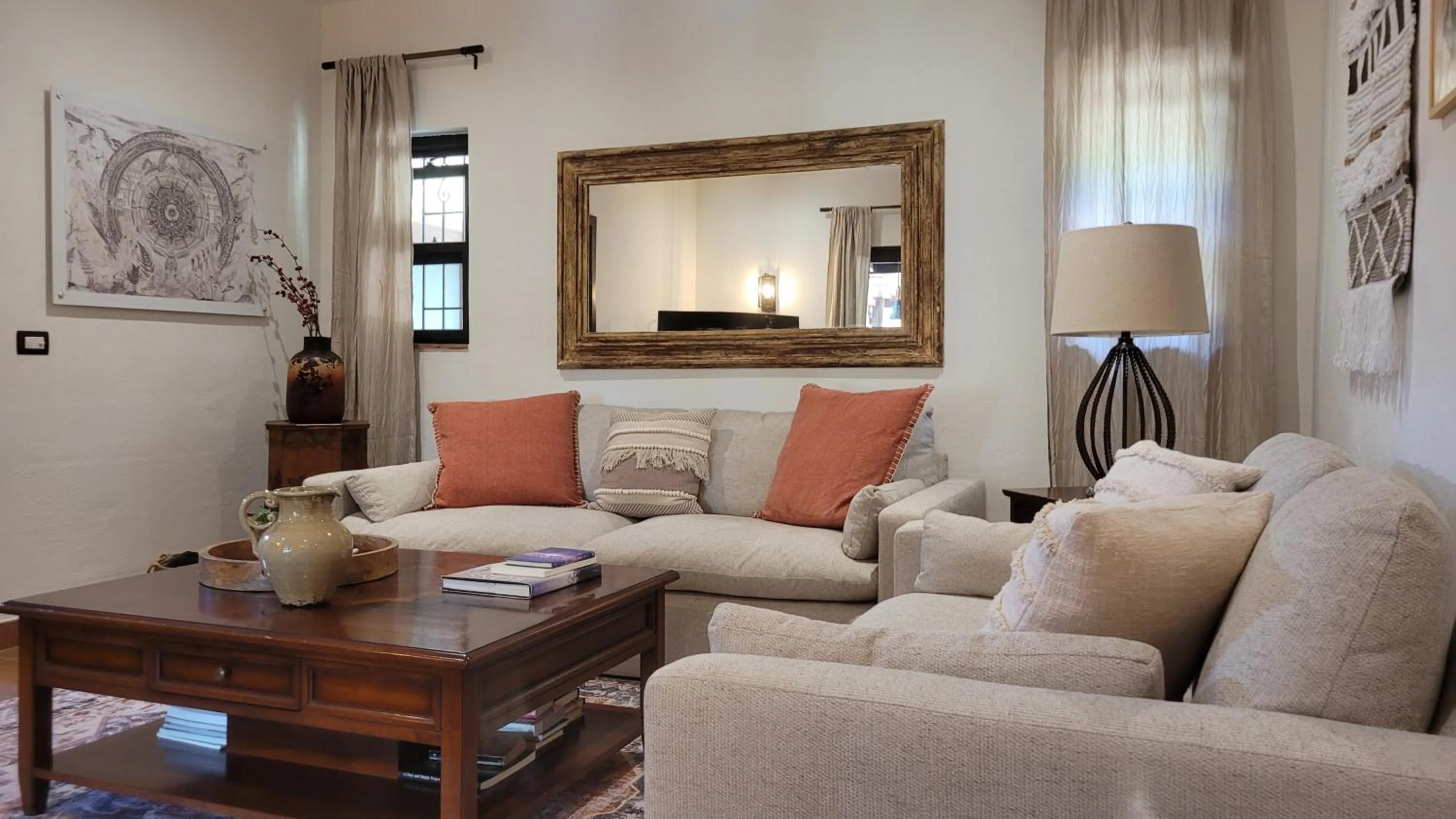 Living room in Sattva Land