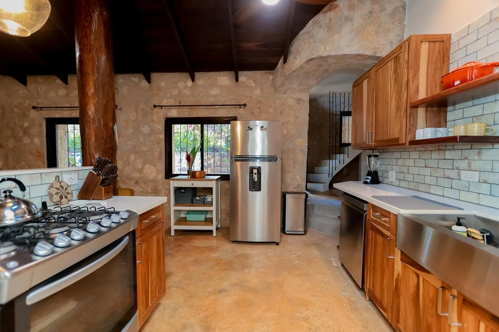 kitchen in Sattva Land