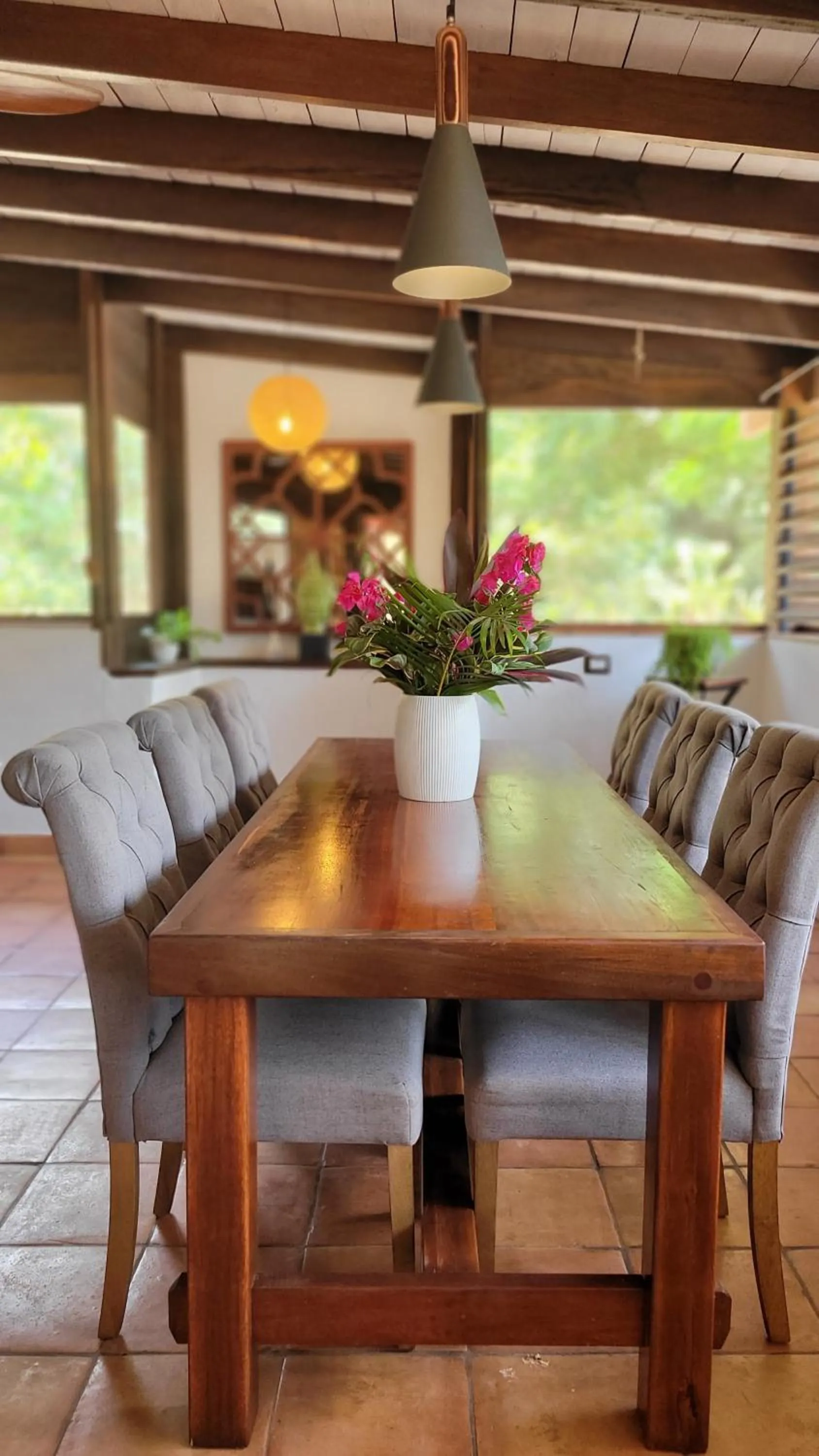 Dining area in Sattva Land