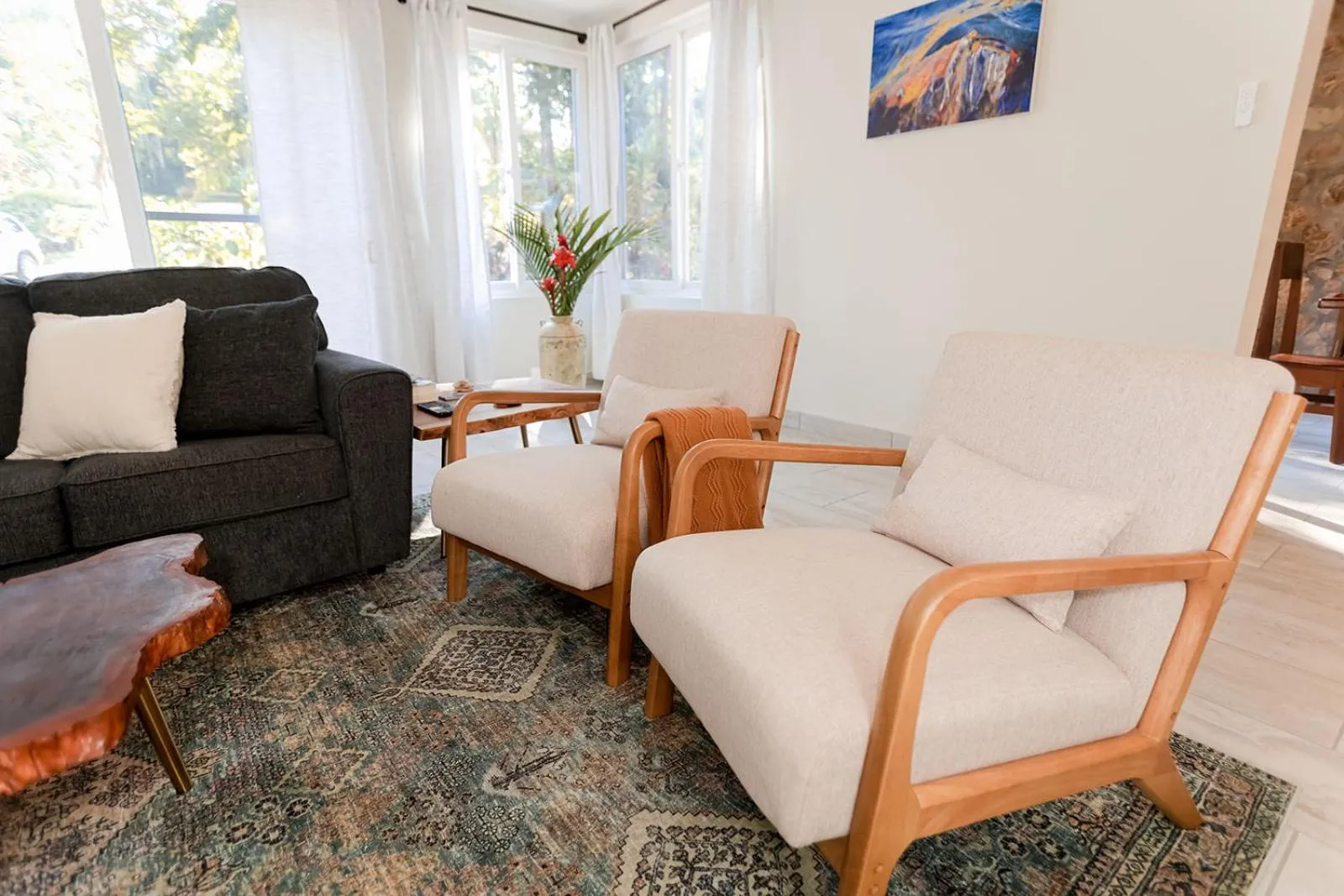 Living room in Sattva Land