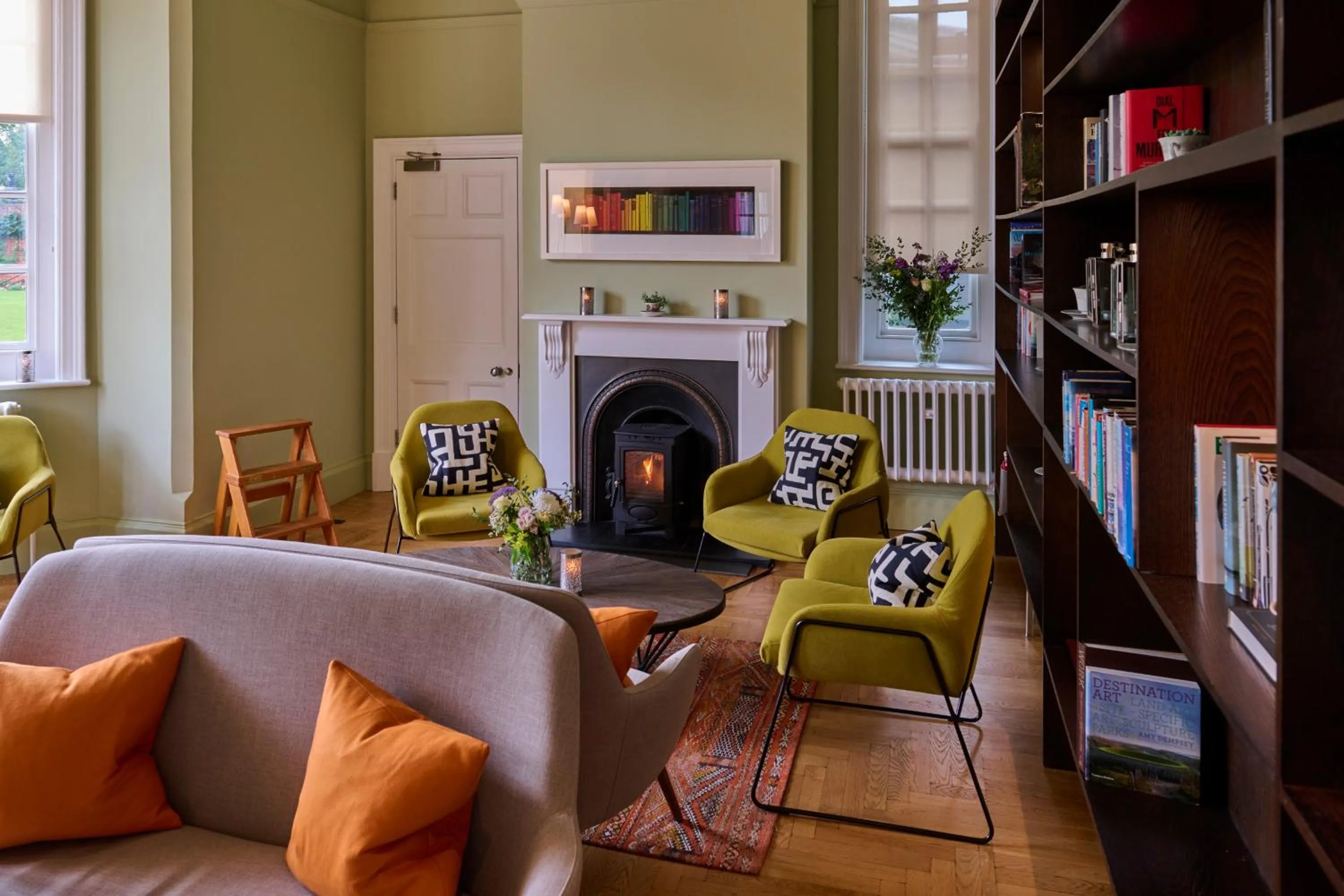 Library in Hotel du Vin Exeter