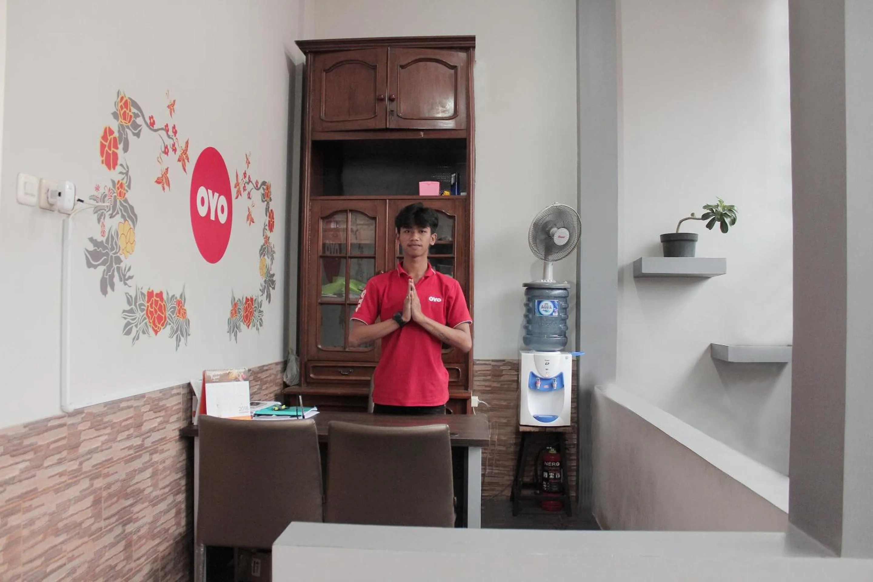 Lobby or reception in Hotel O Rumah Ayub Syariah