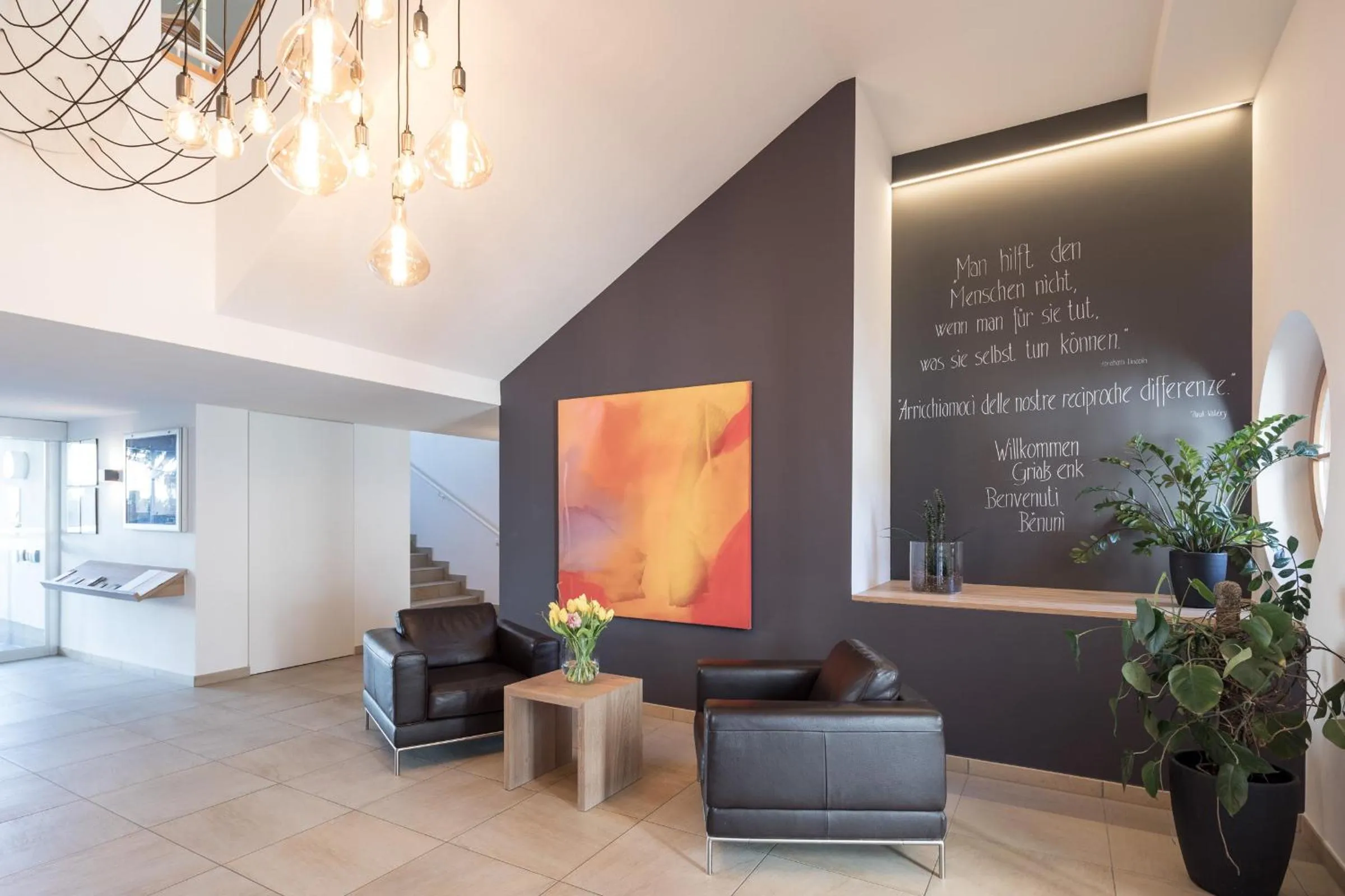 Lobby or reception in Hotel Masatsch