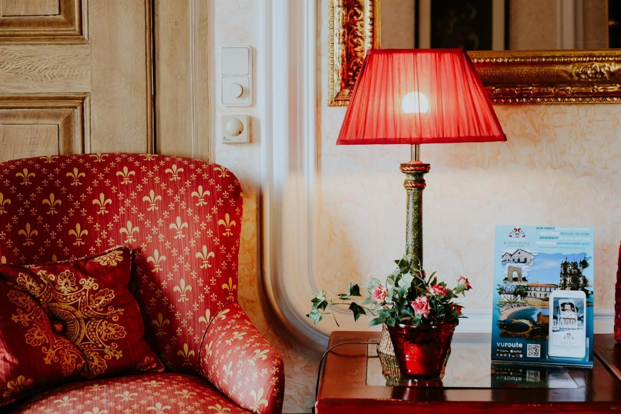 Lobby or reception in Challet Fonte Nova