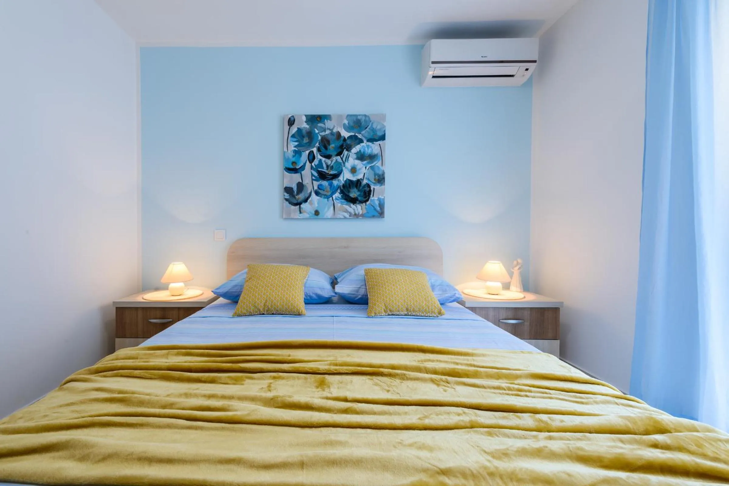 Bed in Villa Ive