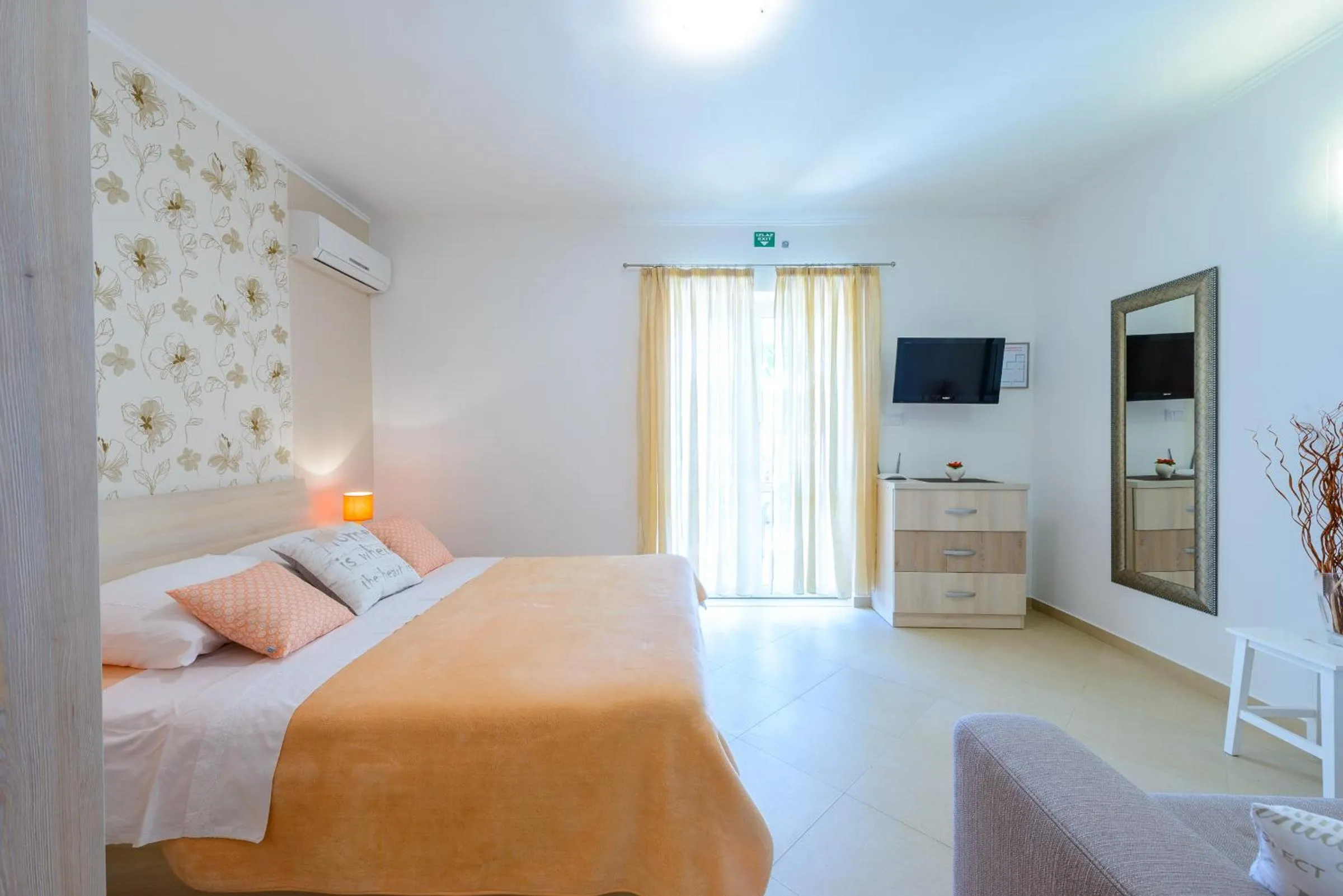 Bed in Villa Ive