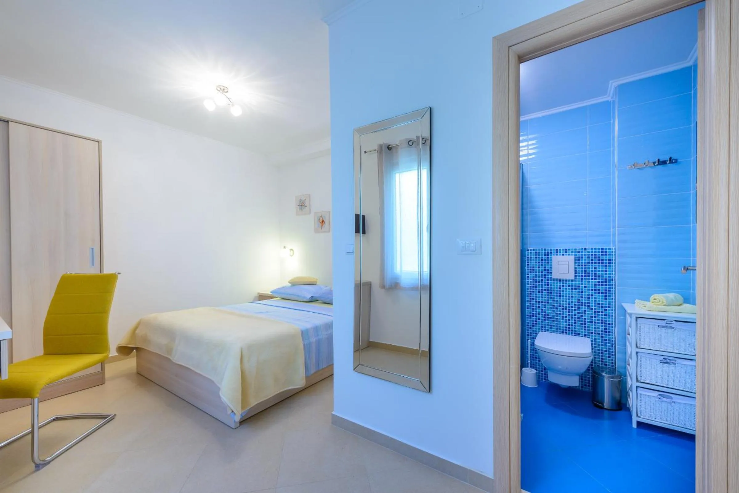 Bed in Villa Ive