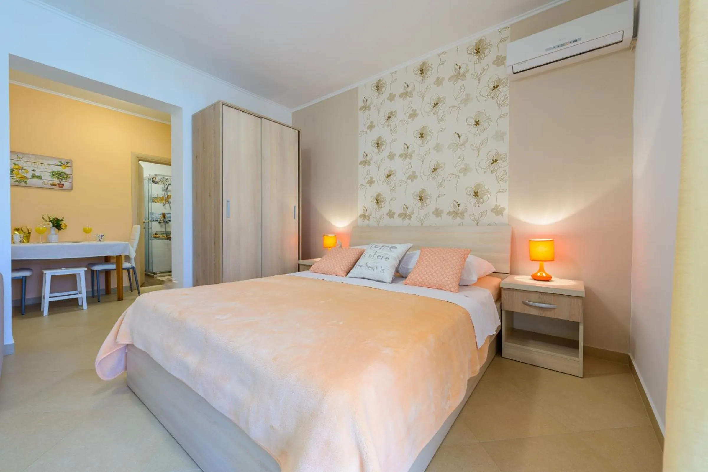 Bed in Villa Ive