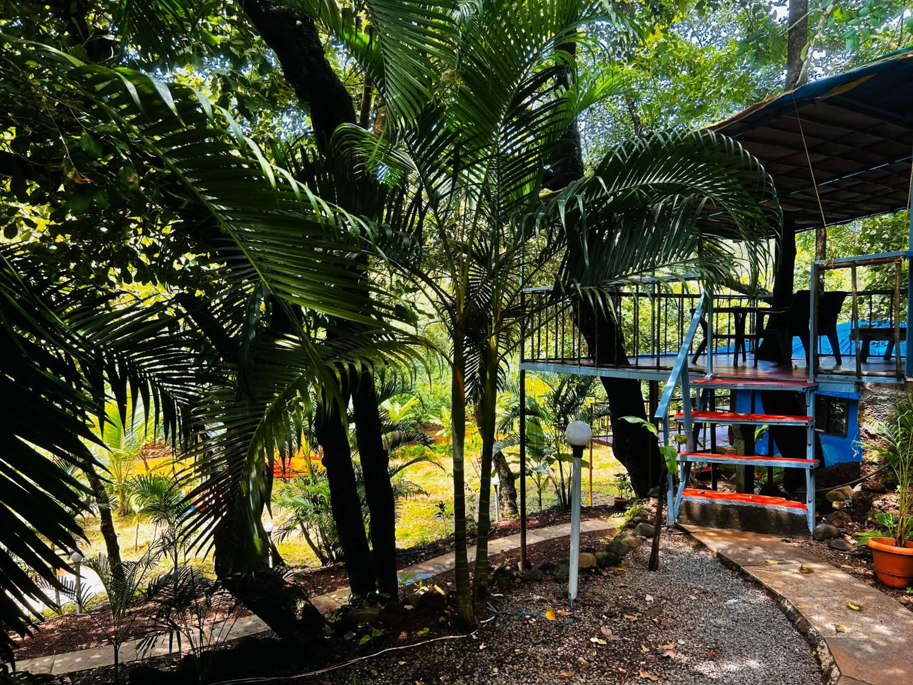 Facade/entrance in Samyama Retreat