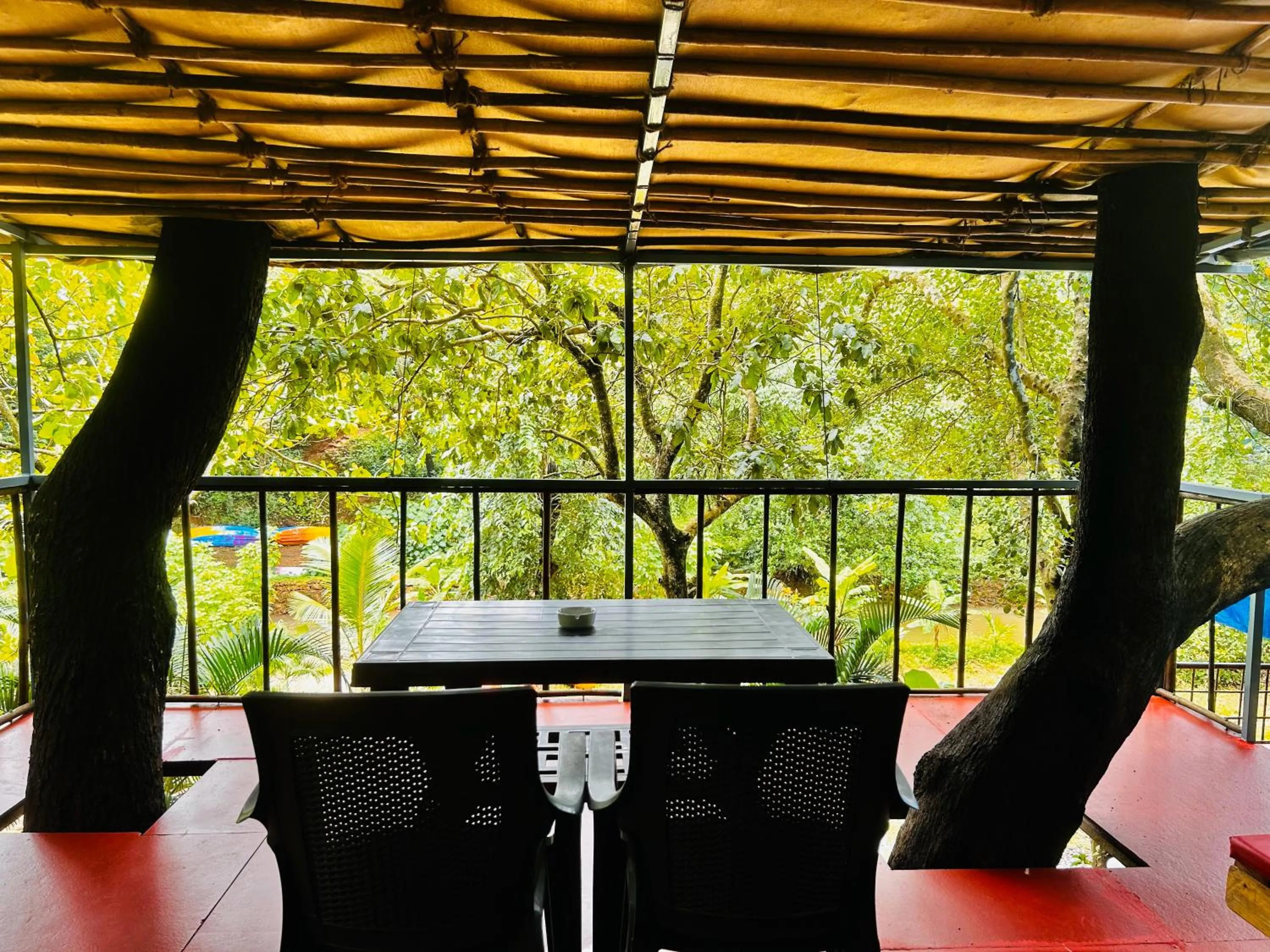 Patio in Samyama Retreat