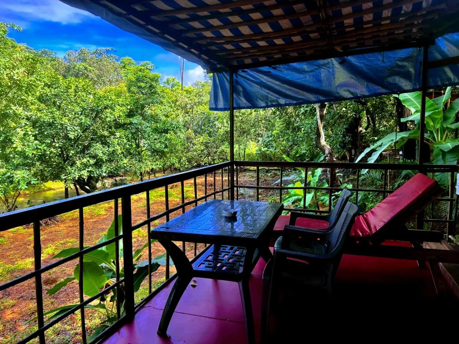 Patio in Samyama Retreat