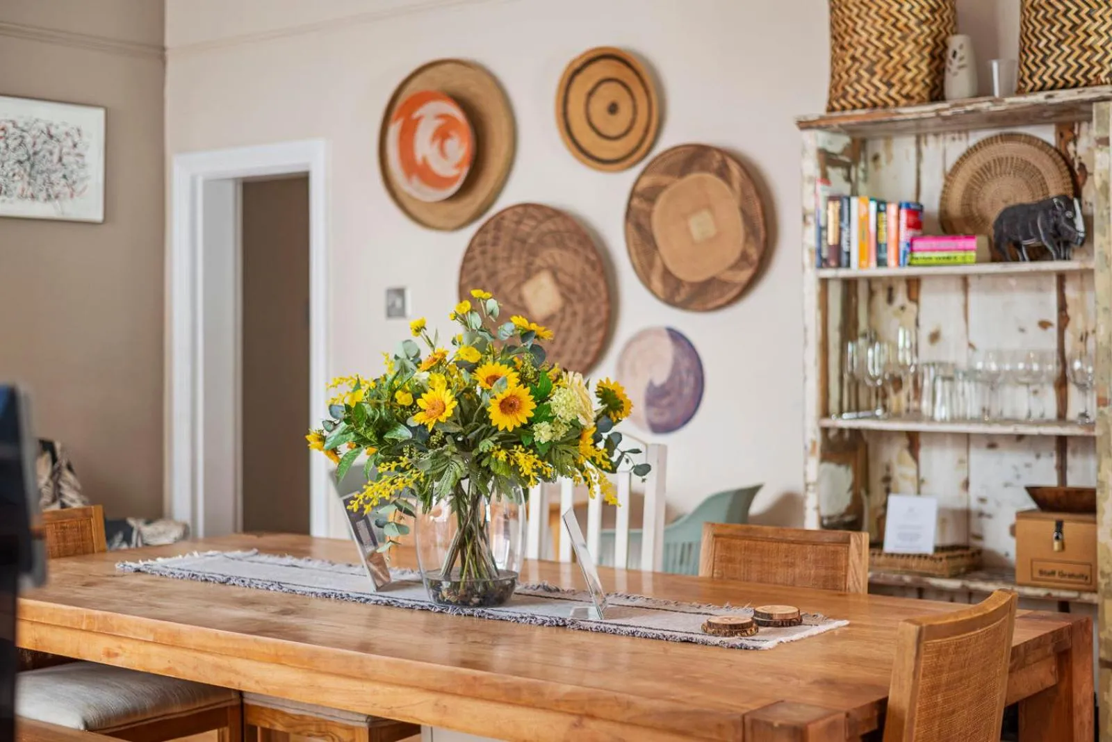 Dining area in Antrim Villa by Antrim Collection