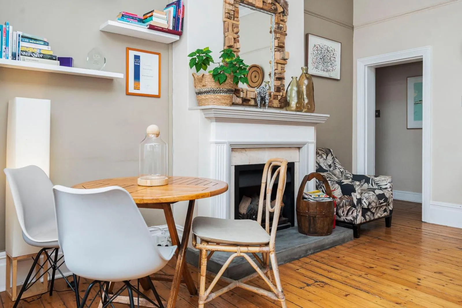 Seating area in Antrim Villa by Antrim Collection