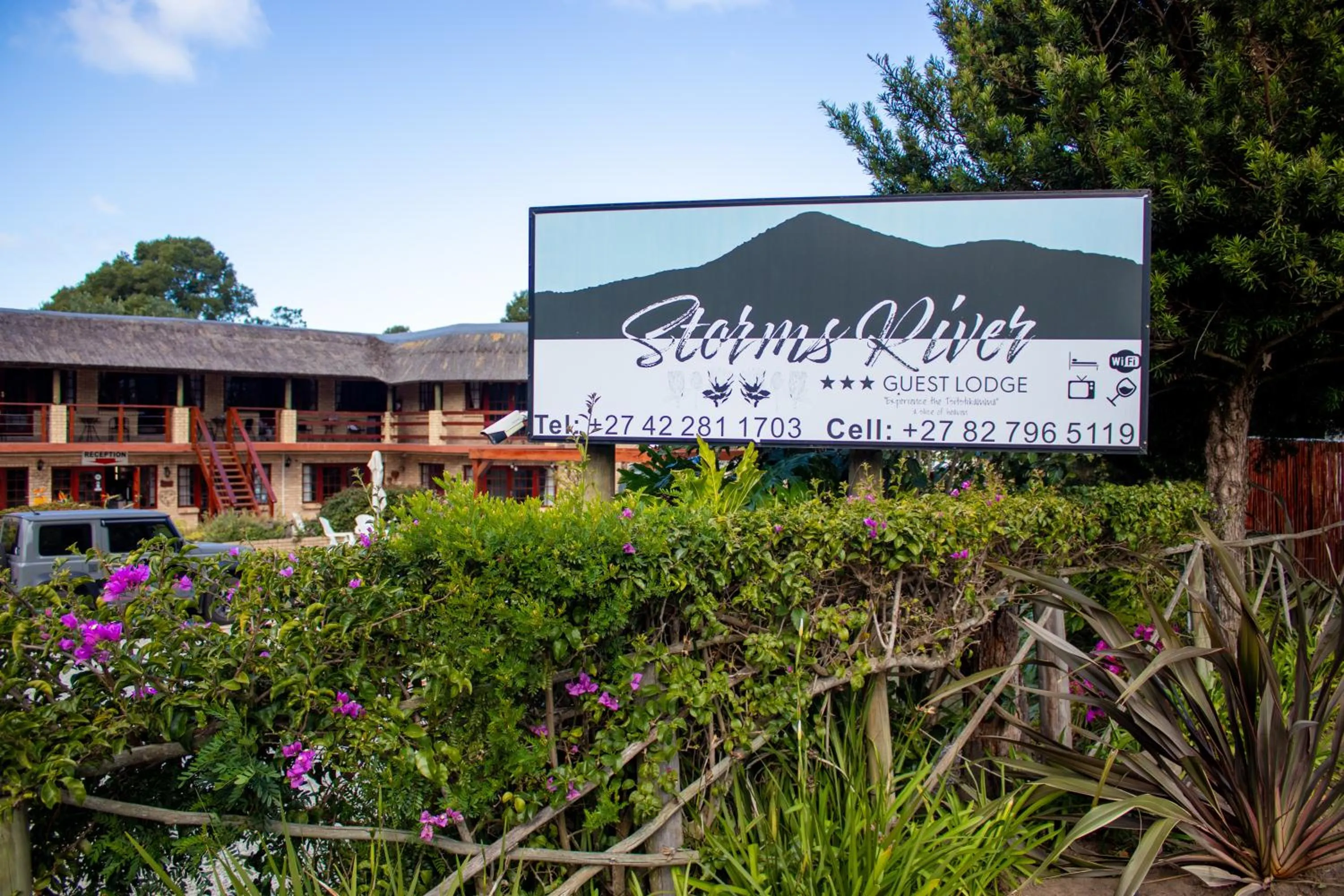 Property building in Storms River Guest Lodge