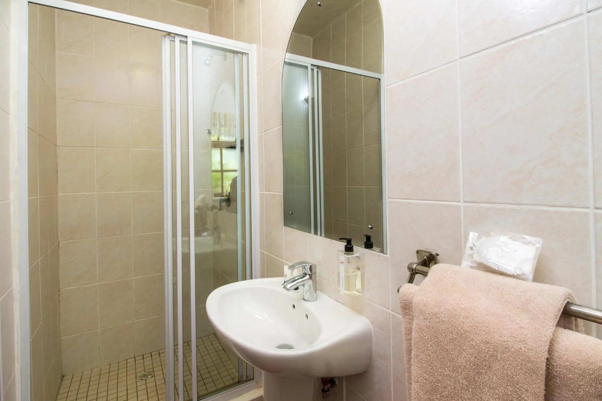 Shower in Storms River Guest Lodge